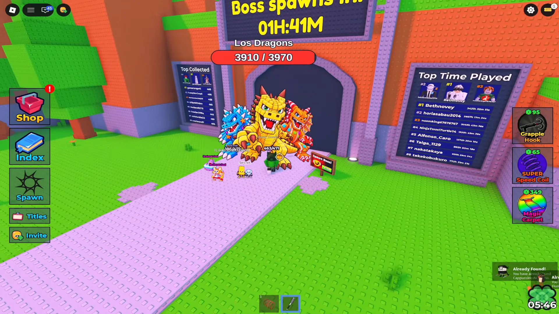 Los Dragons Boss Fight