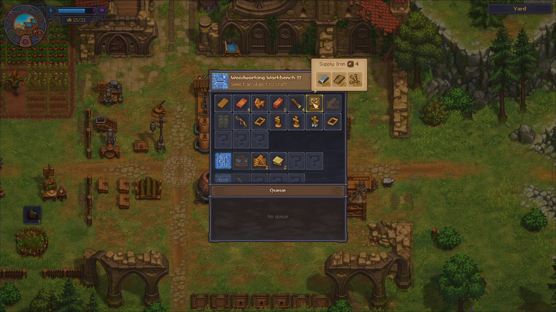 Crafting Supply Iron