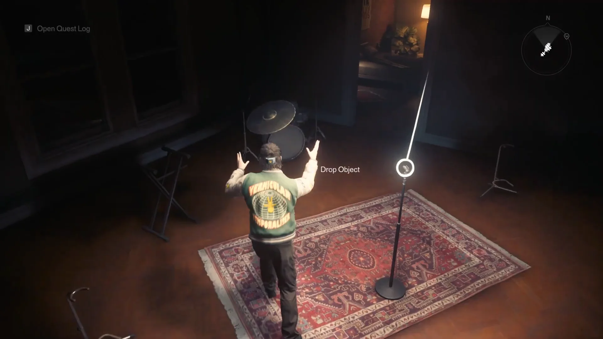 Placing the Cymbal