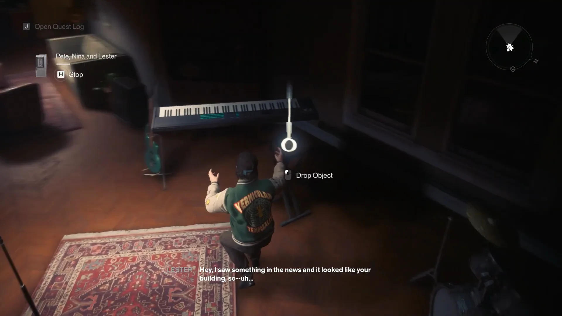 Placing the Keyboard
