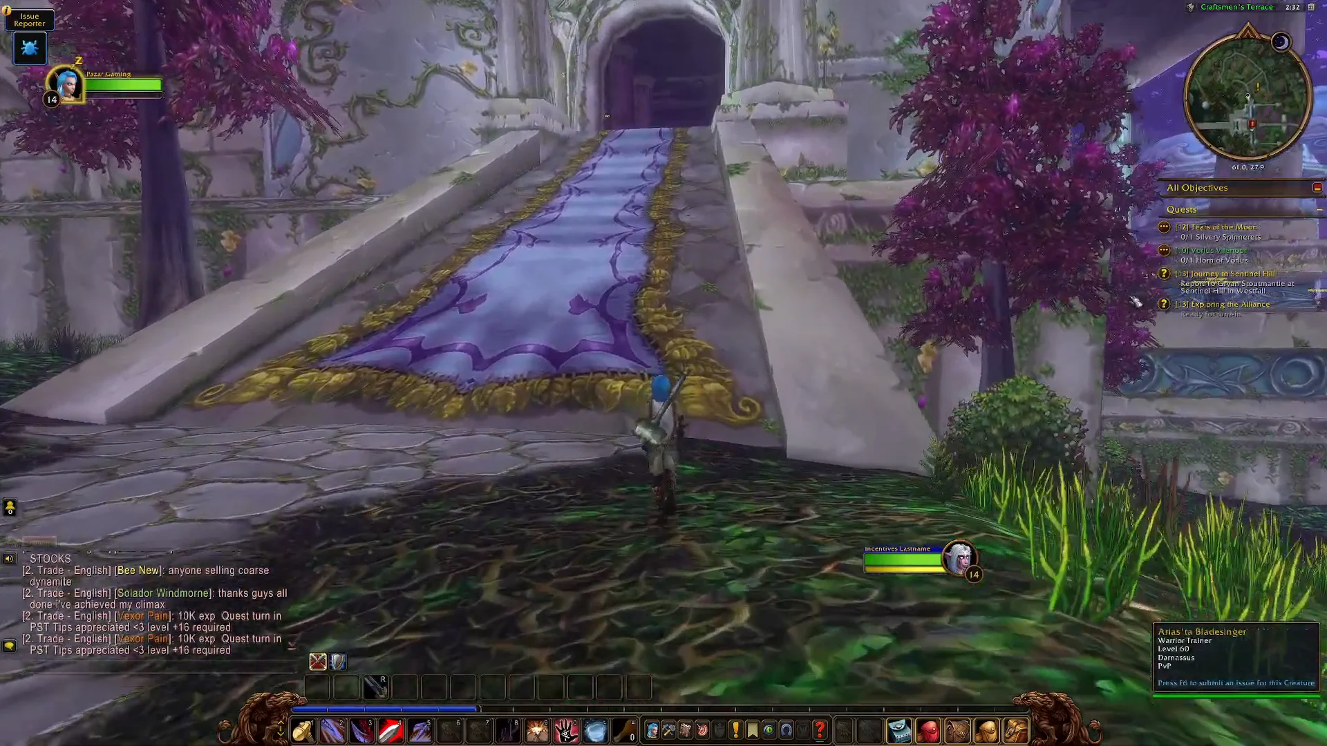 Approaching Warrior's Terrace