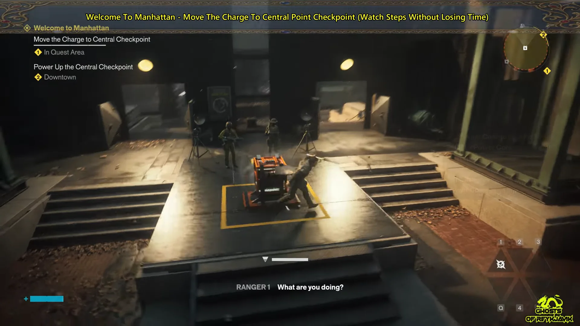 Step 4: Moving Charge to FBC Ranger Outpost