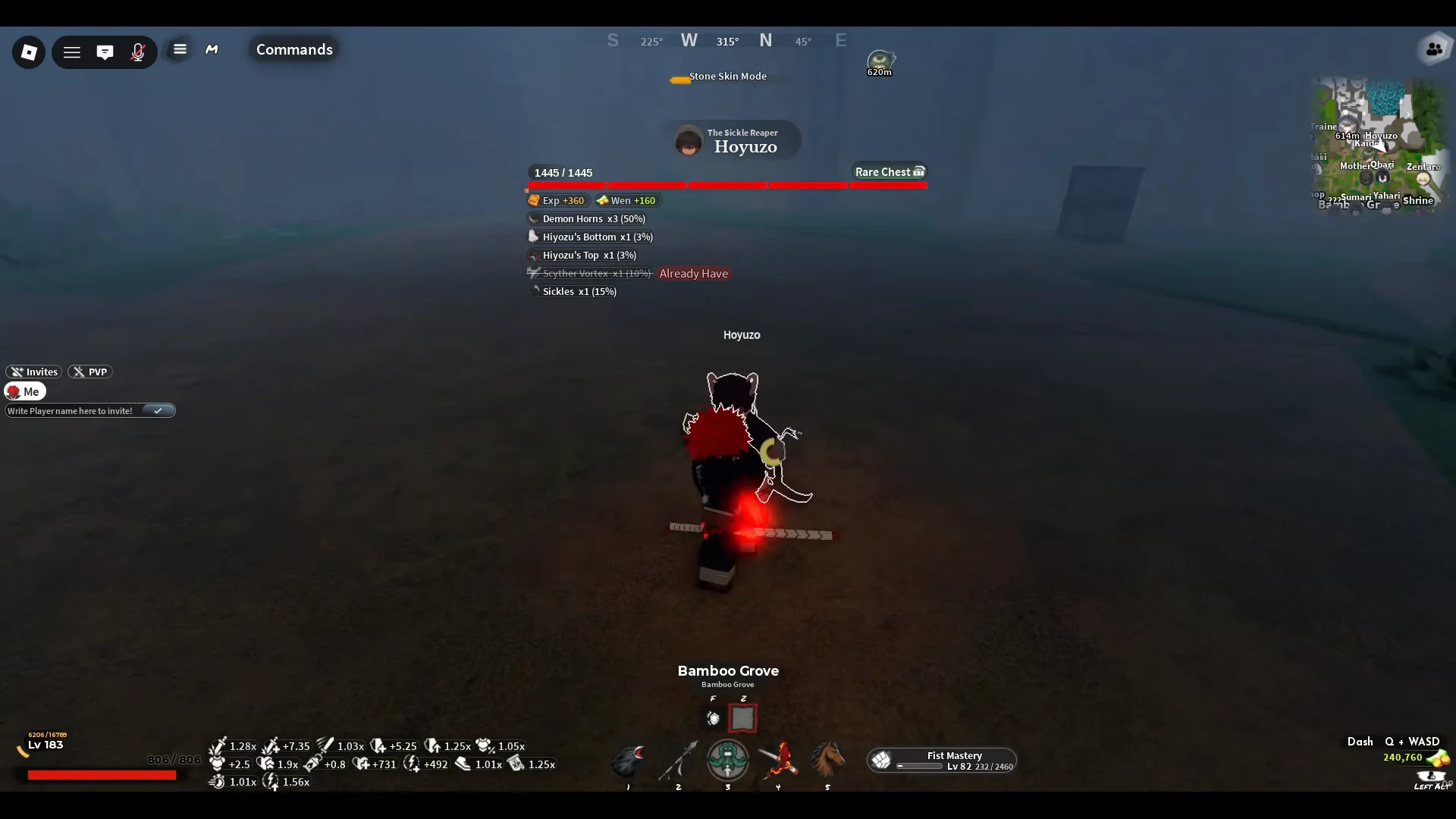 Recommended Boss and Chest Rotation