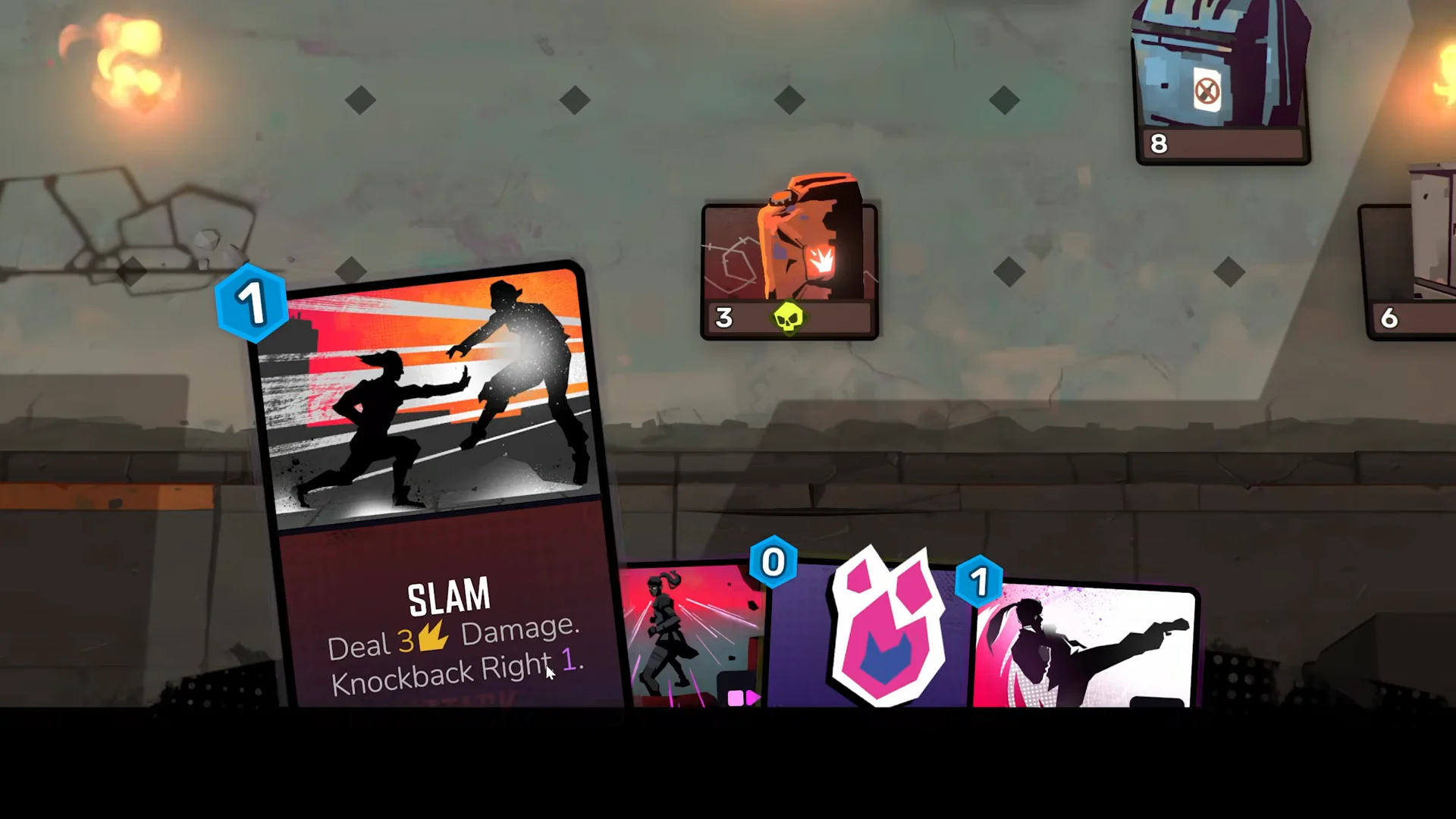 Card customization and tactical combos