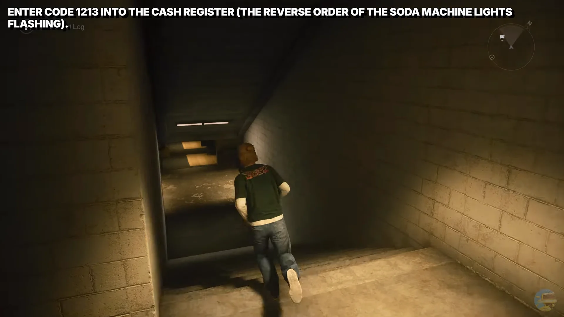 Heading to the basement