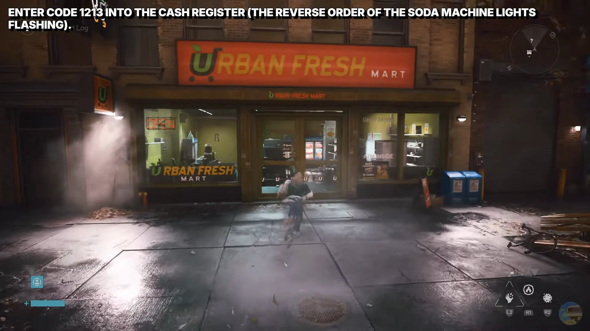 Approaching Urban Fresh Mart
