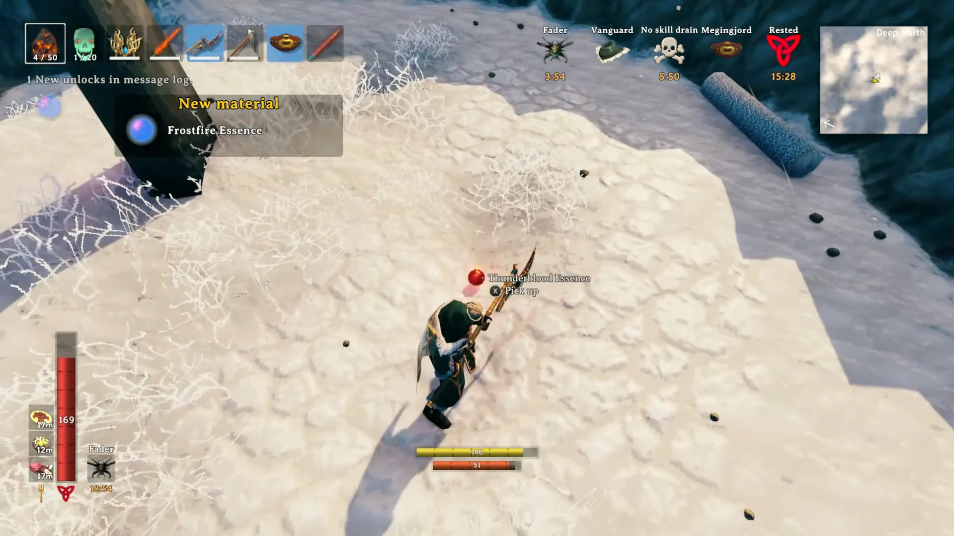 Fighting summoned warriors in the pit