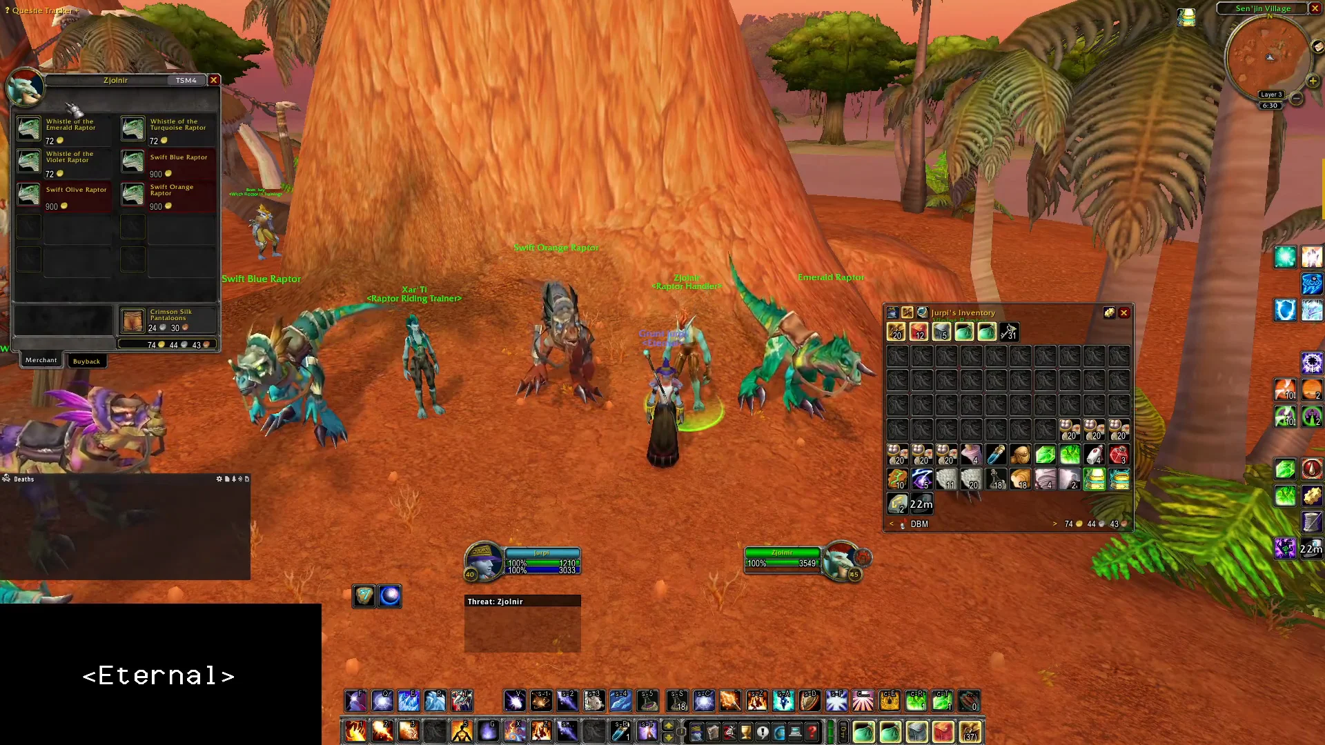 Raptor Breeder vendor items