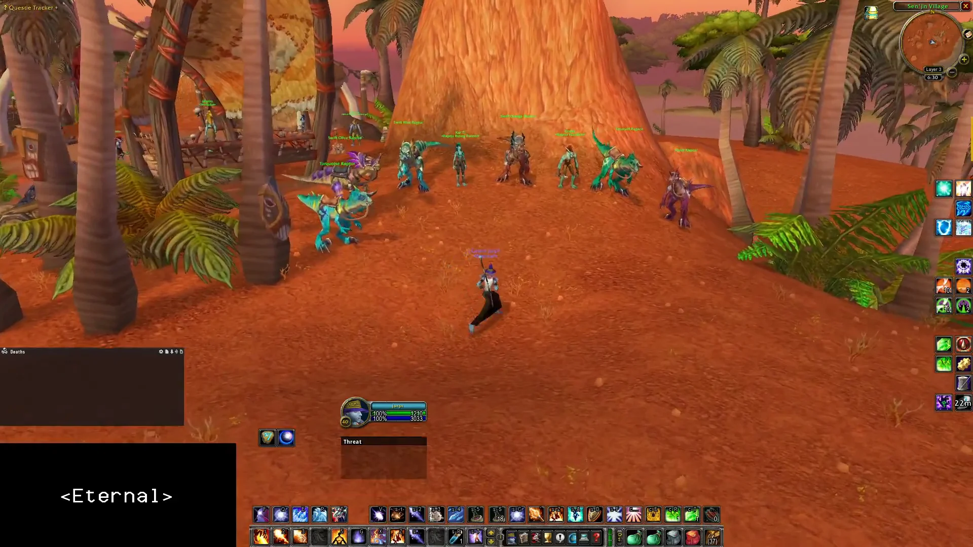 Approaching Troll mount vendors