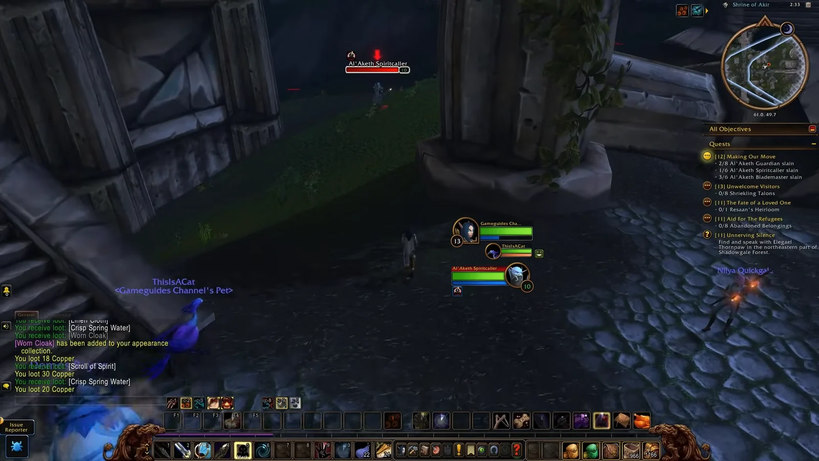 Defeating Spiritcallers