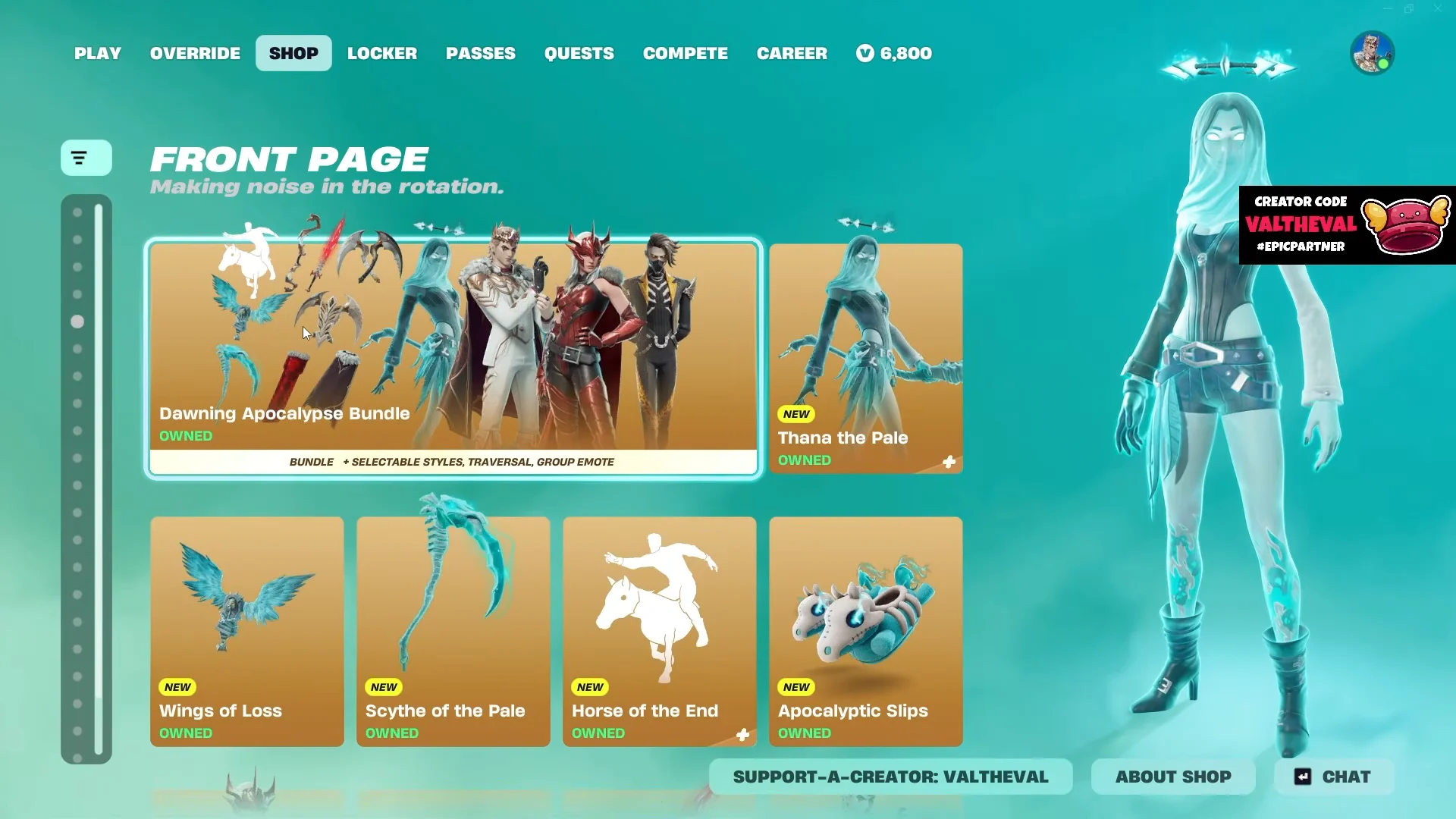 Item Shop Bundle Overview