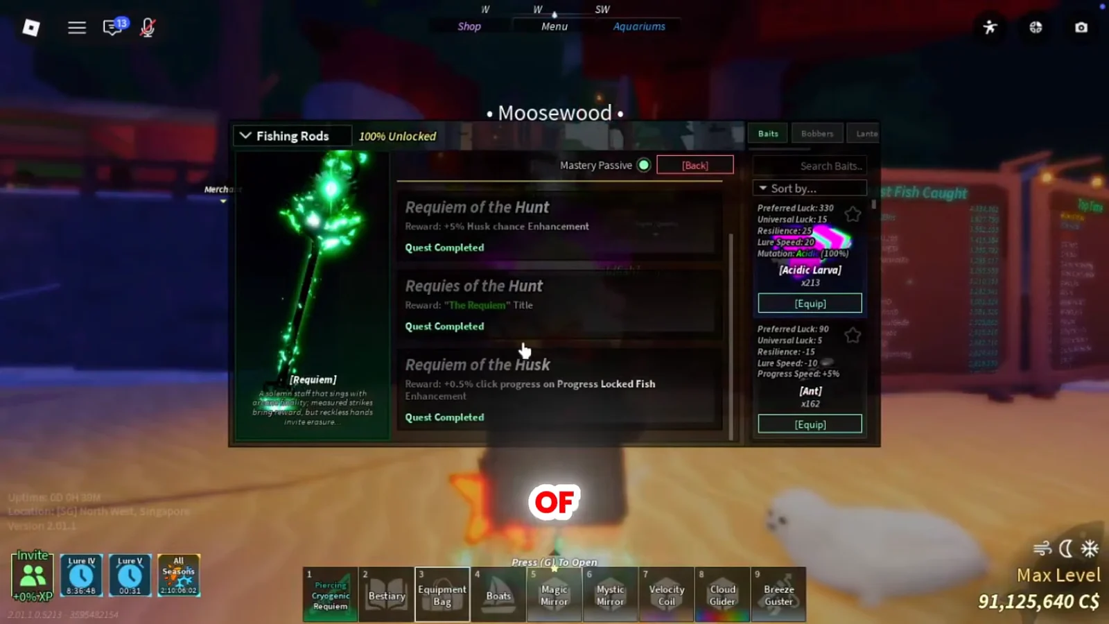 Requiem of the Husk Quest