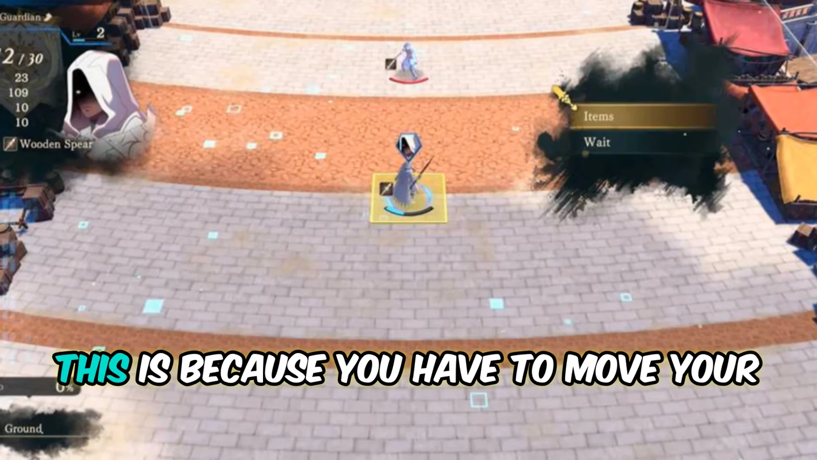 Using items during combat