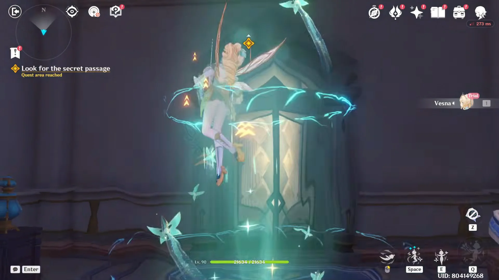 Vesna's Flight Ability