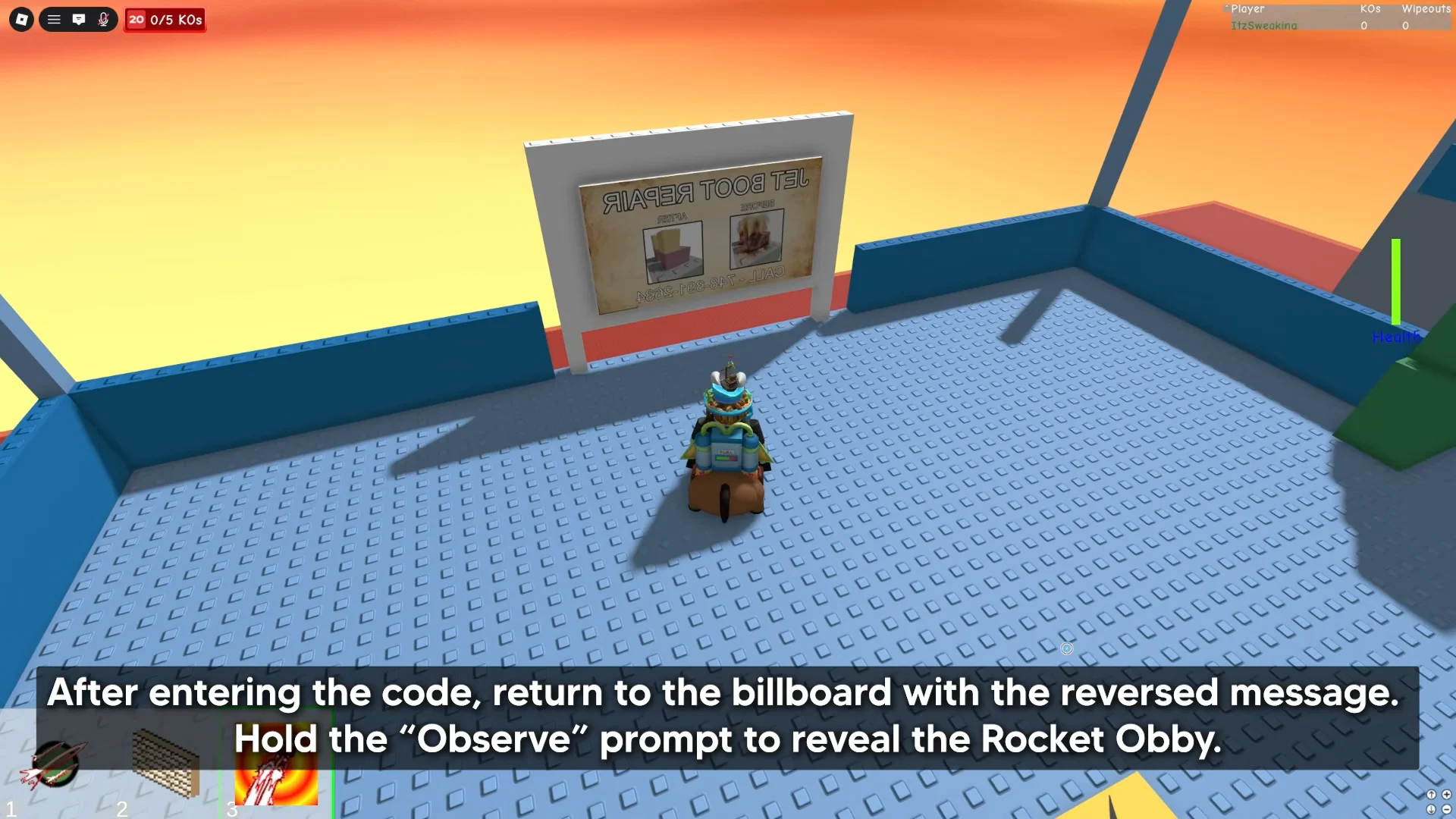 Interacting with the Billboard