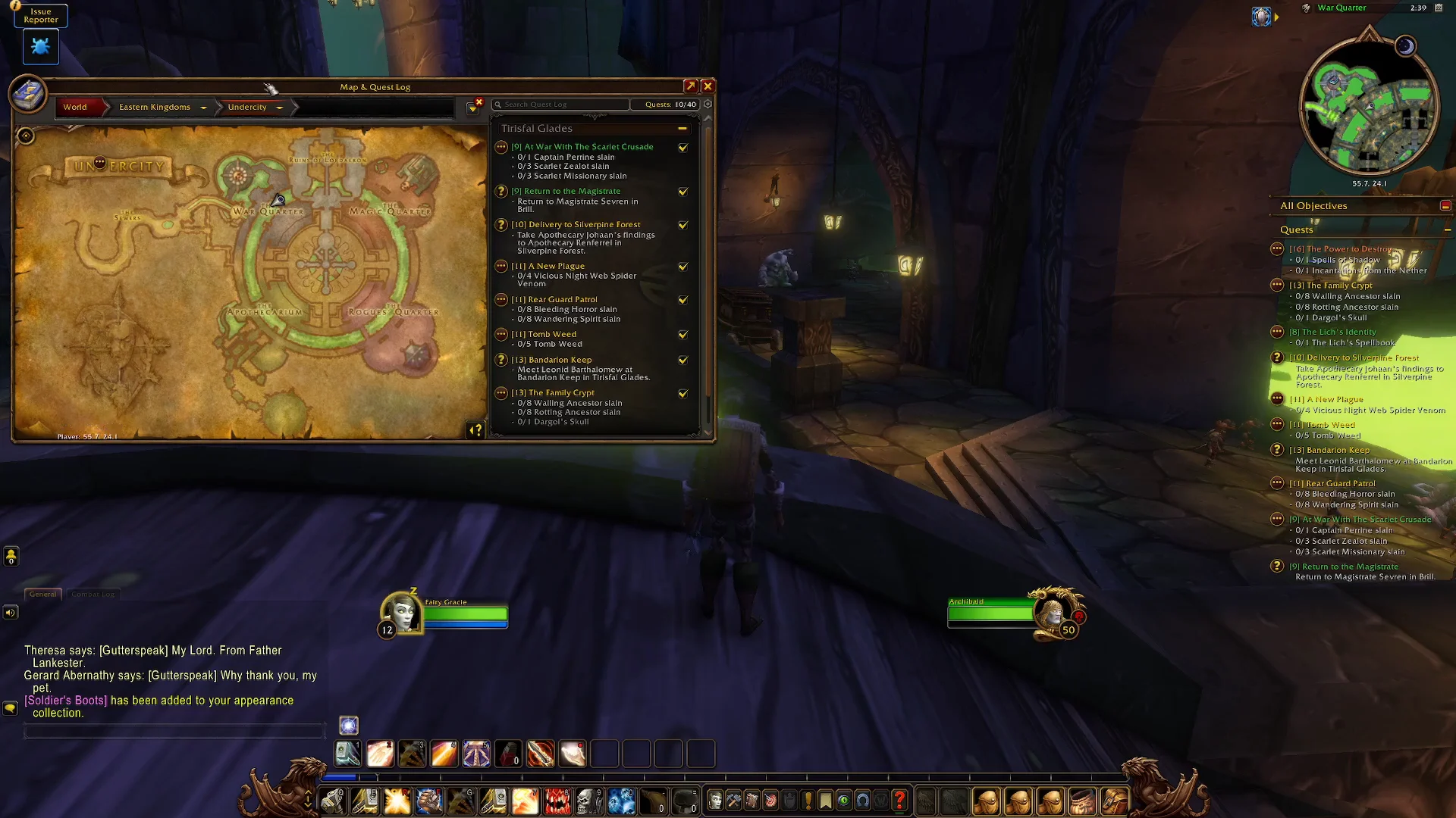 Map Overview of Undercity