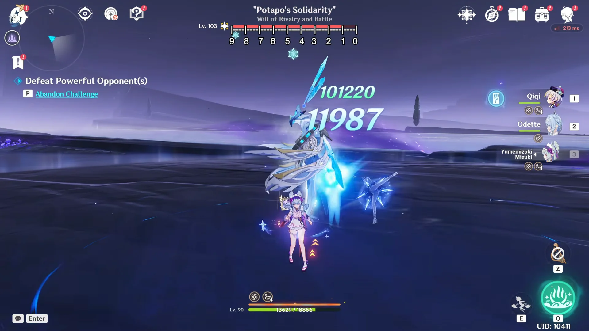 Step 4 Three-Unit Team Combat