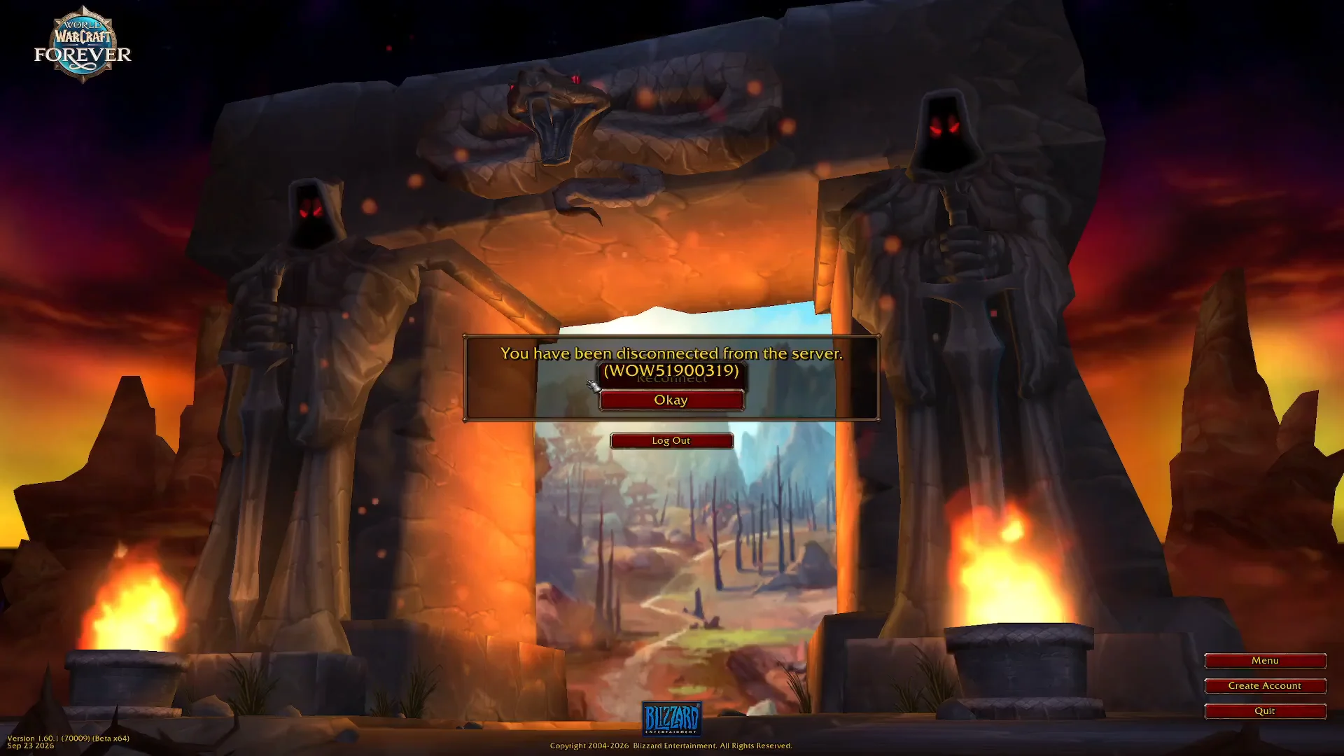 Server Disconnection & Reconnection