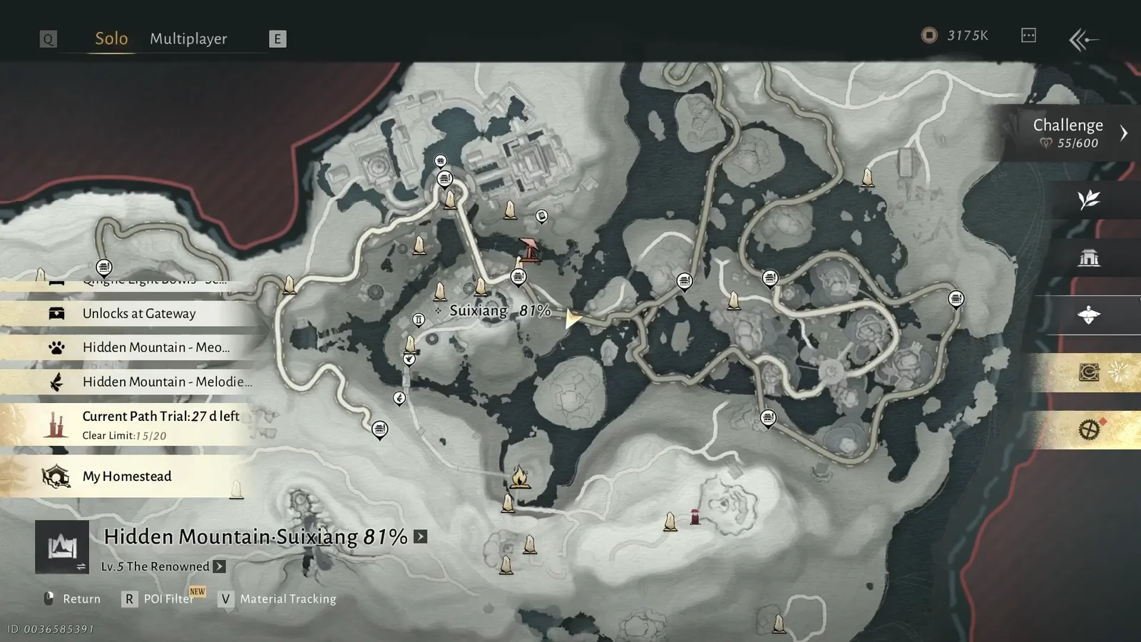 Returning on Map