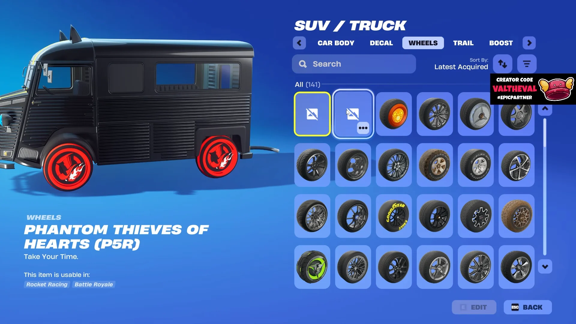 Locker Showcase: Decals & Wheels