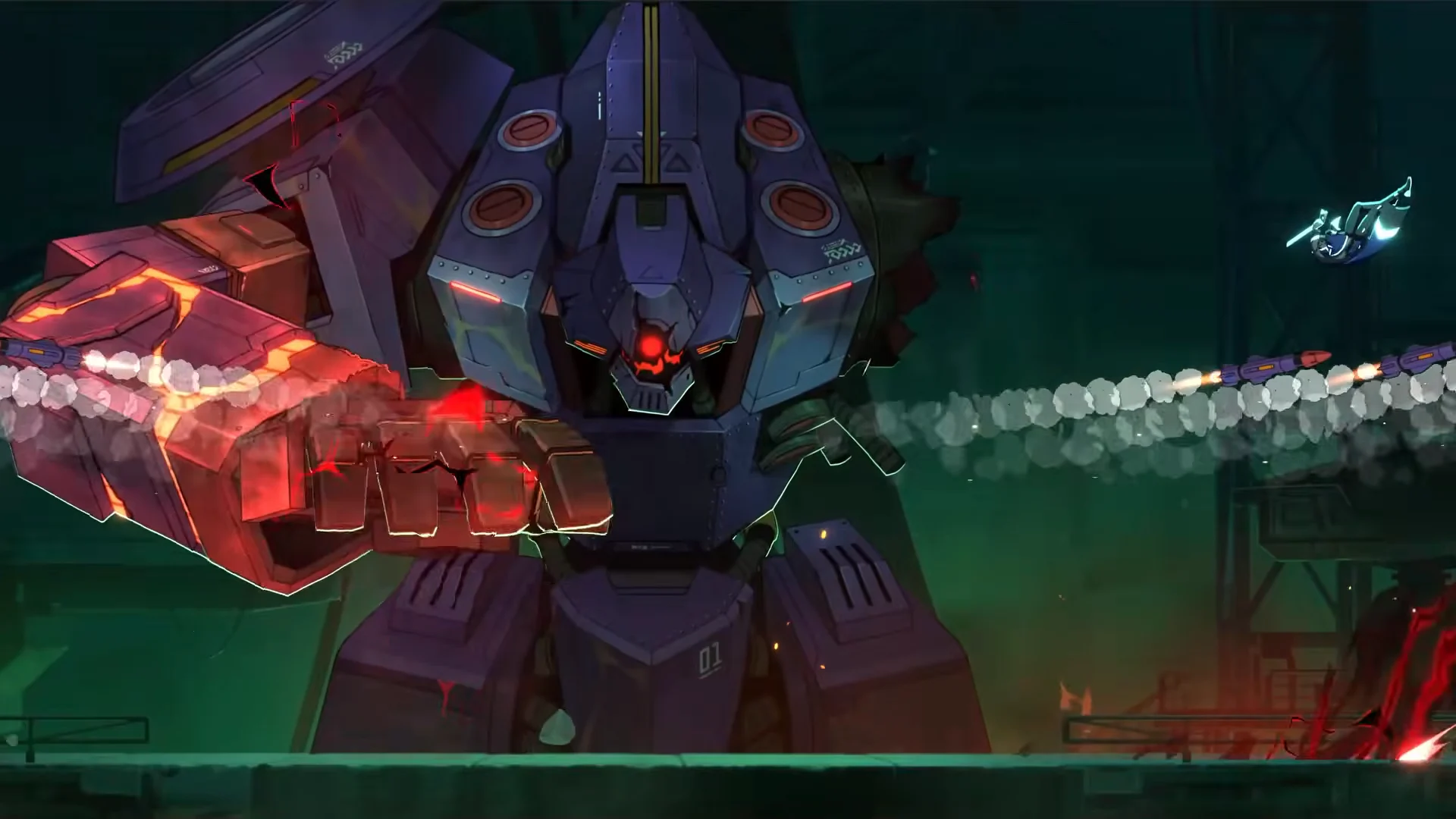 Warning Alert & Mech Encounter
