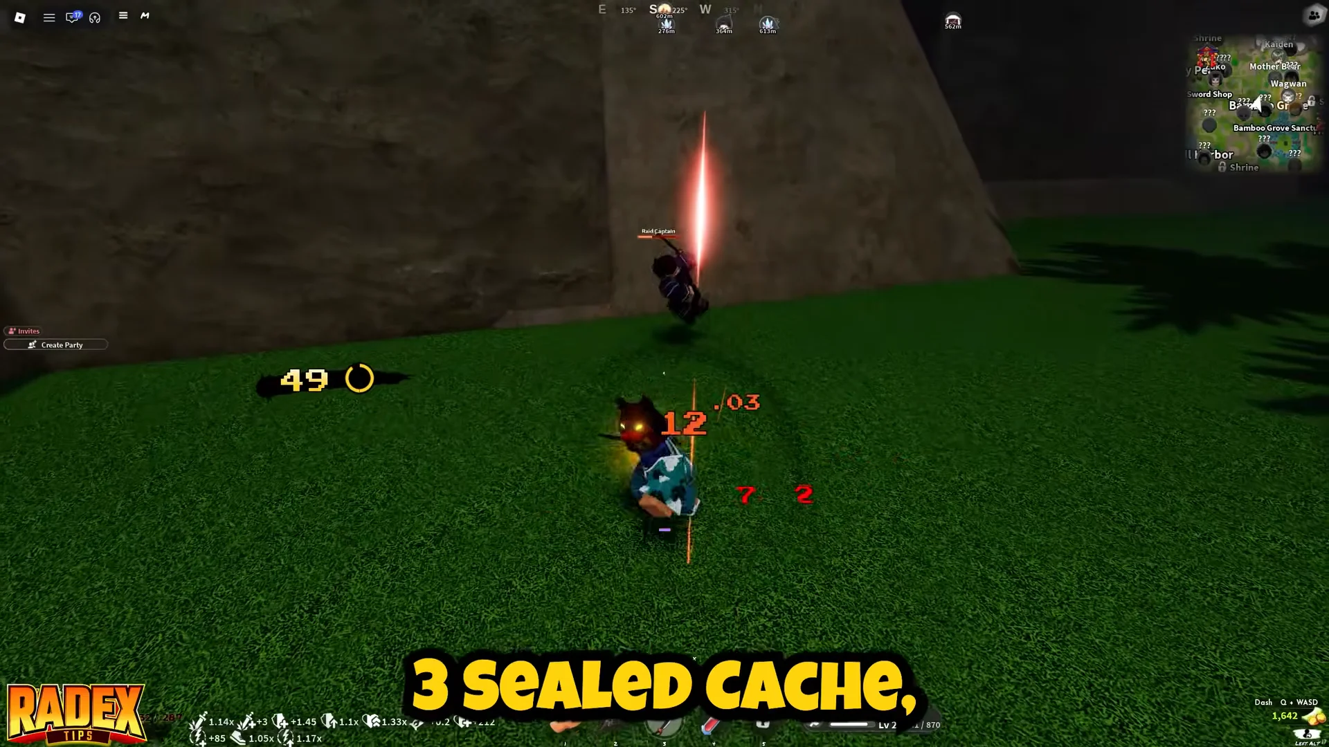 Clearing Raids & Collecting Caches