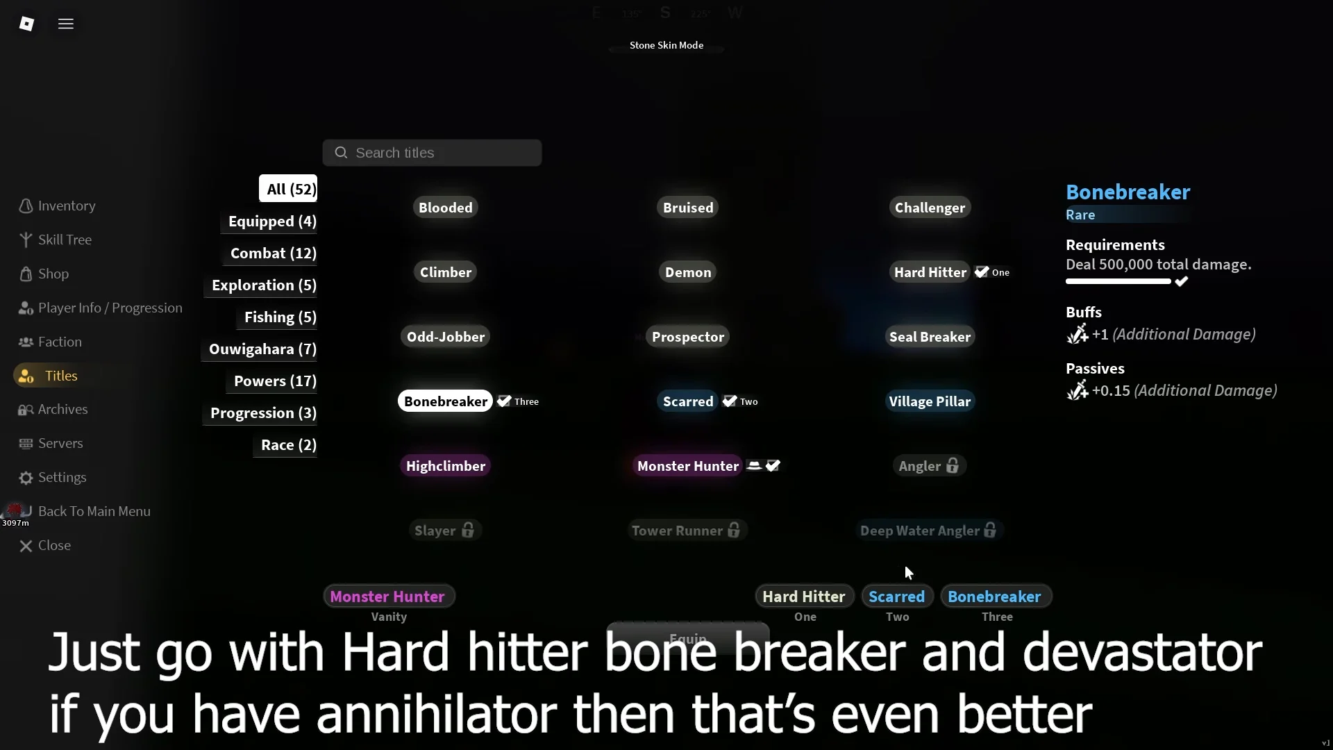 Title Selection