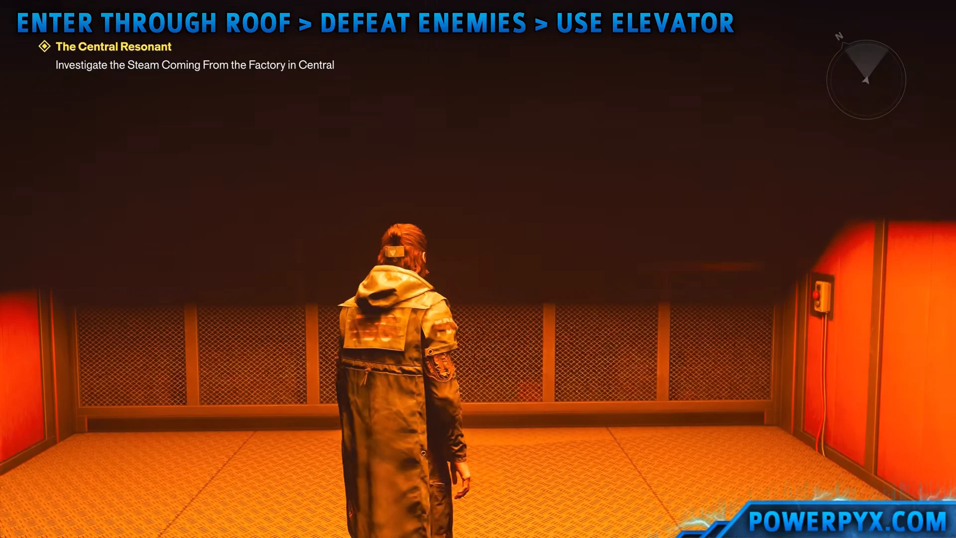 Riding the Elevator