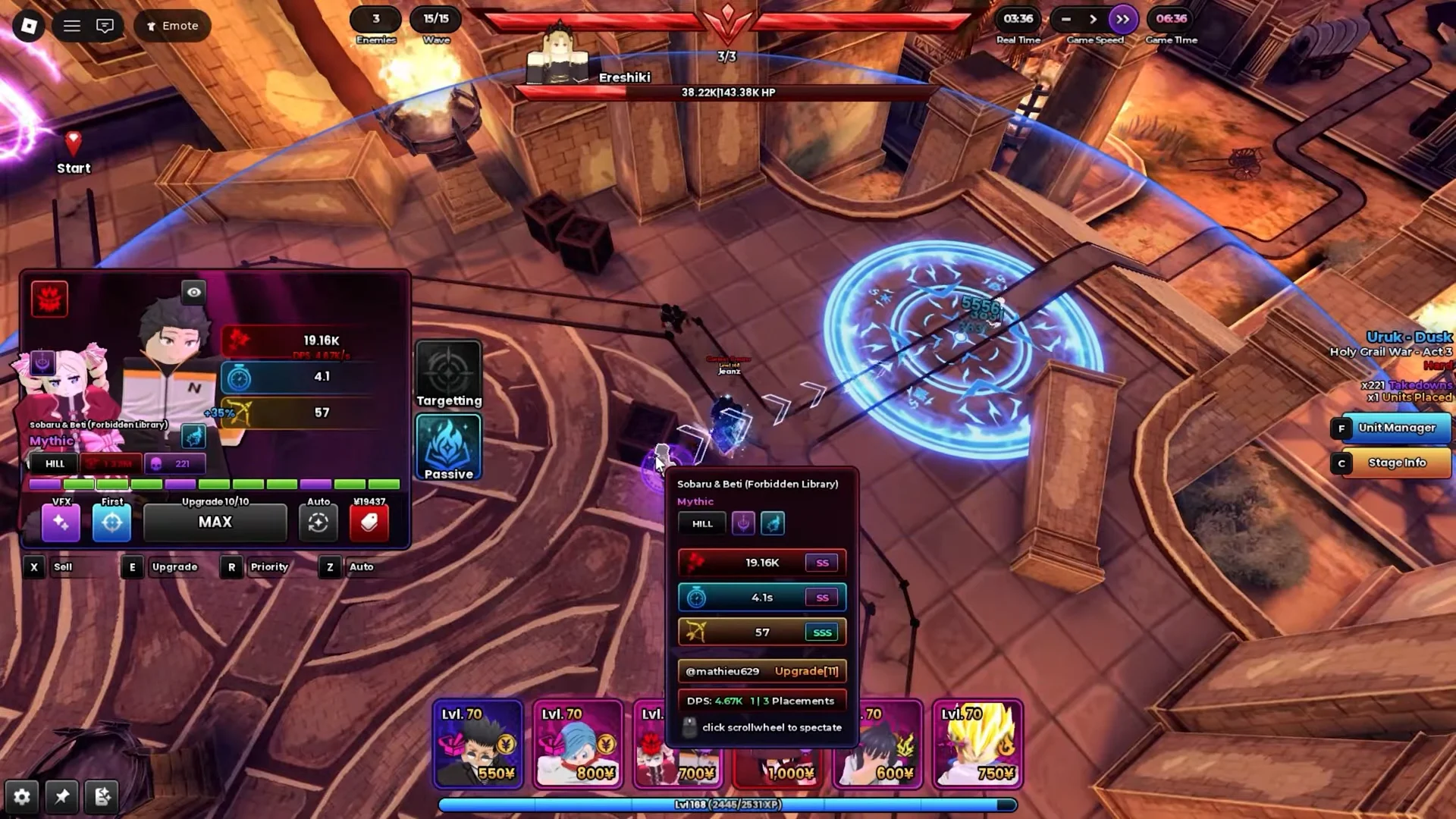 Defeating Holy Grail War Boss