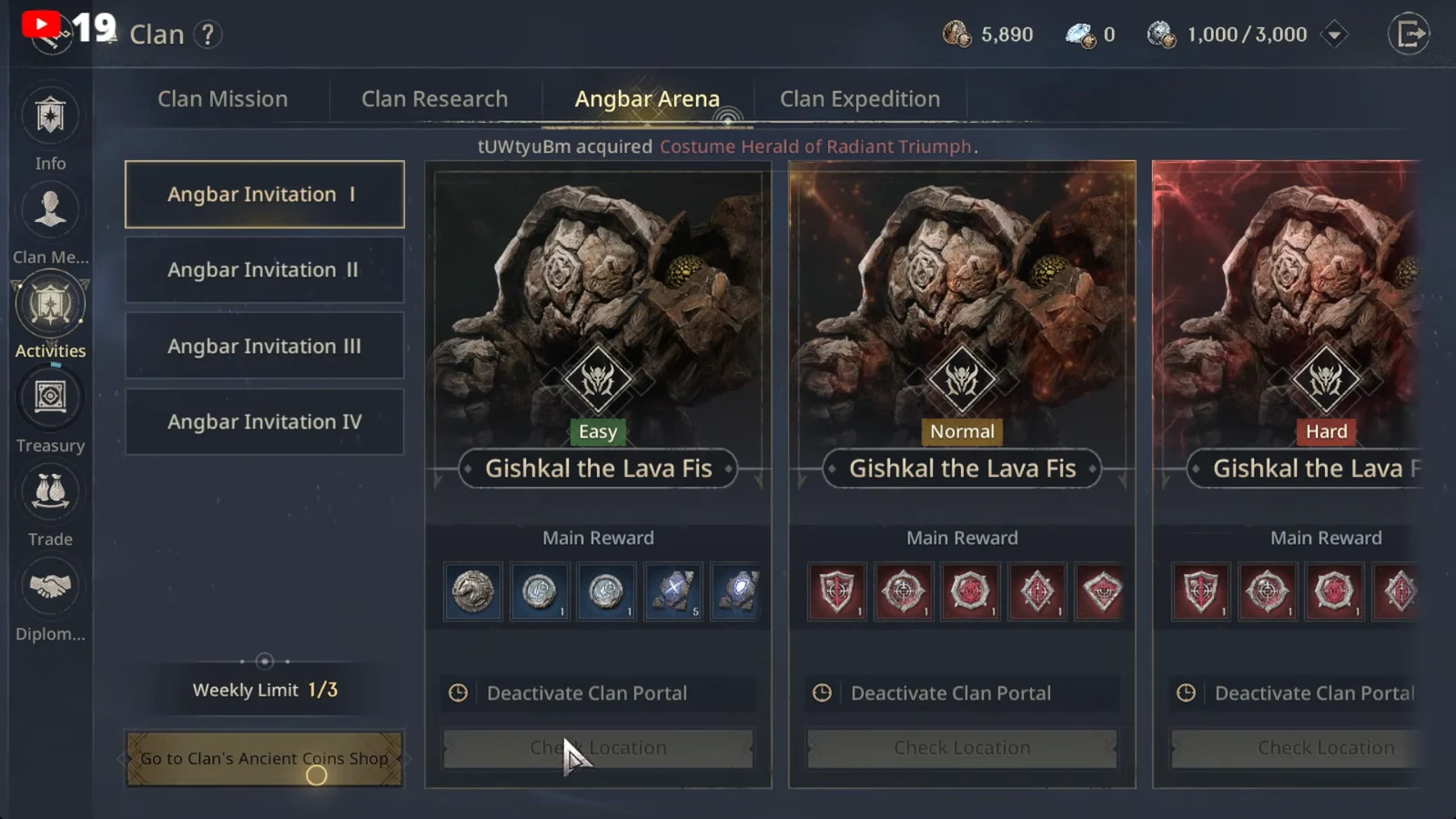 Using the Invitation Item