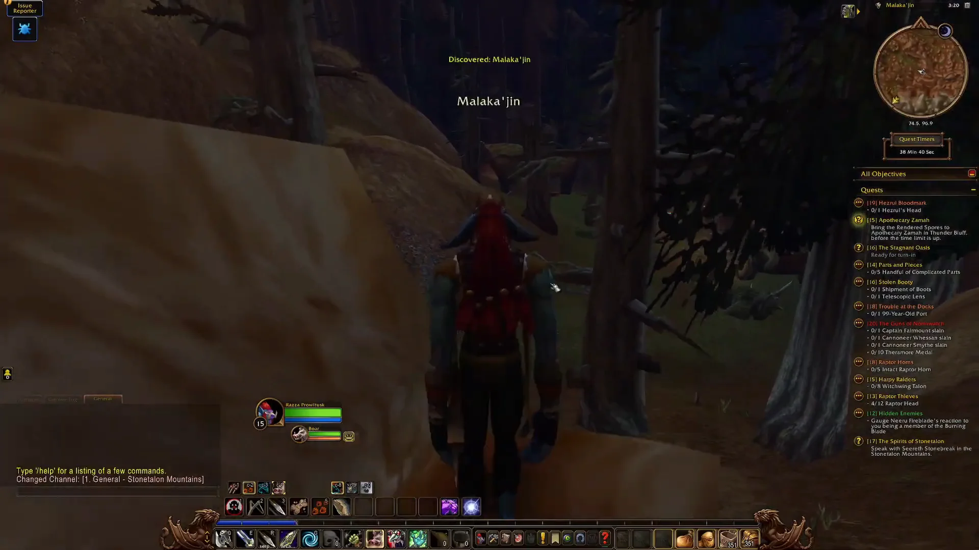 Navigating Malaka'jin Pass