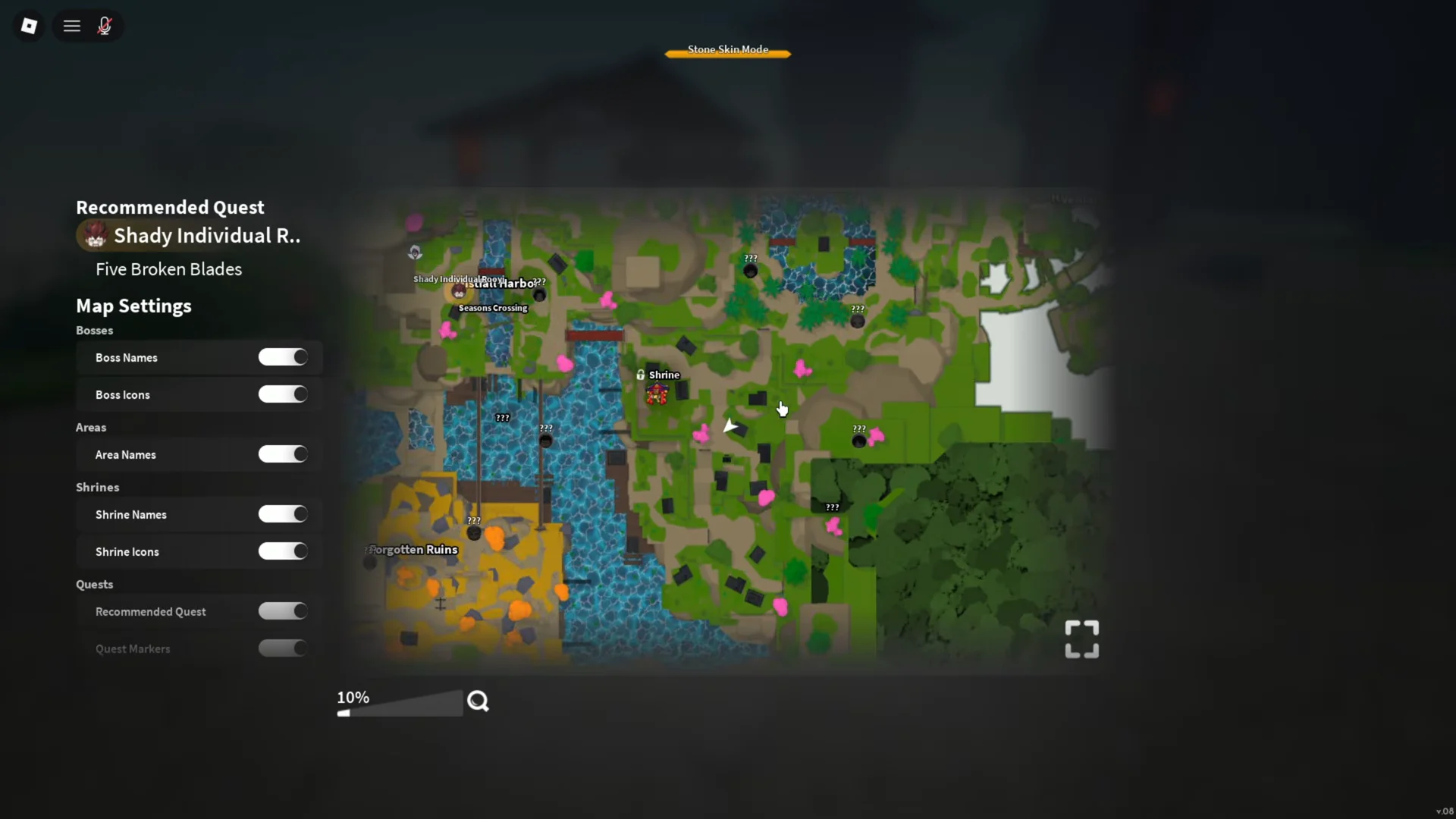 Ginzo's Map Location