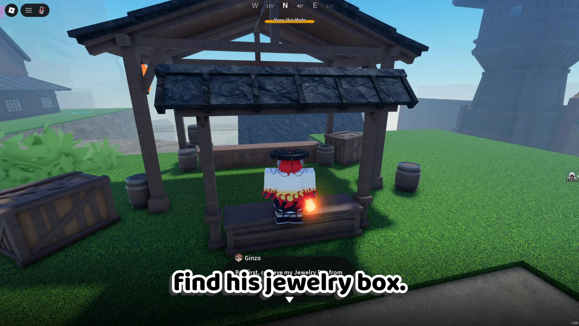 Accepting Ginzo's Quest