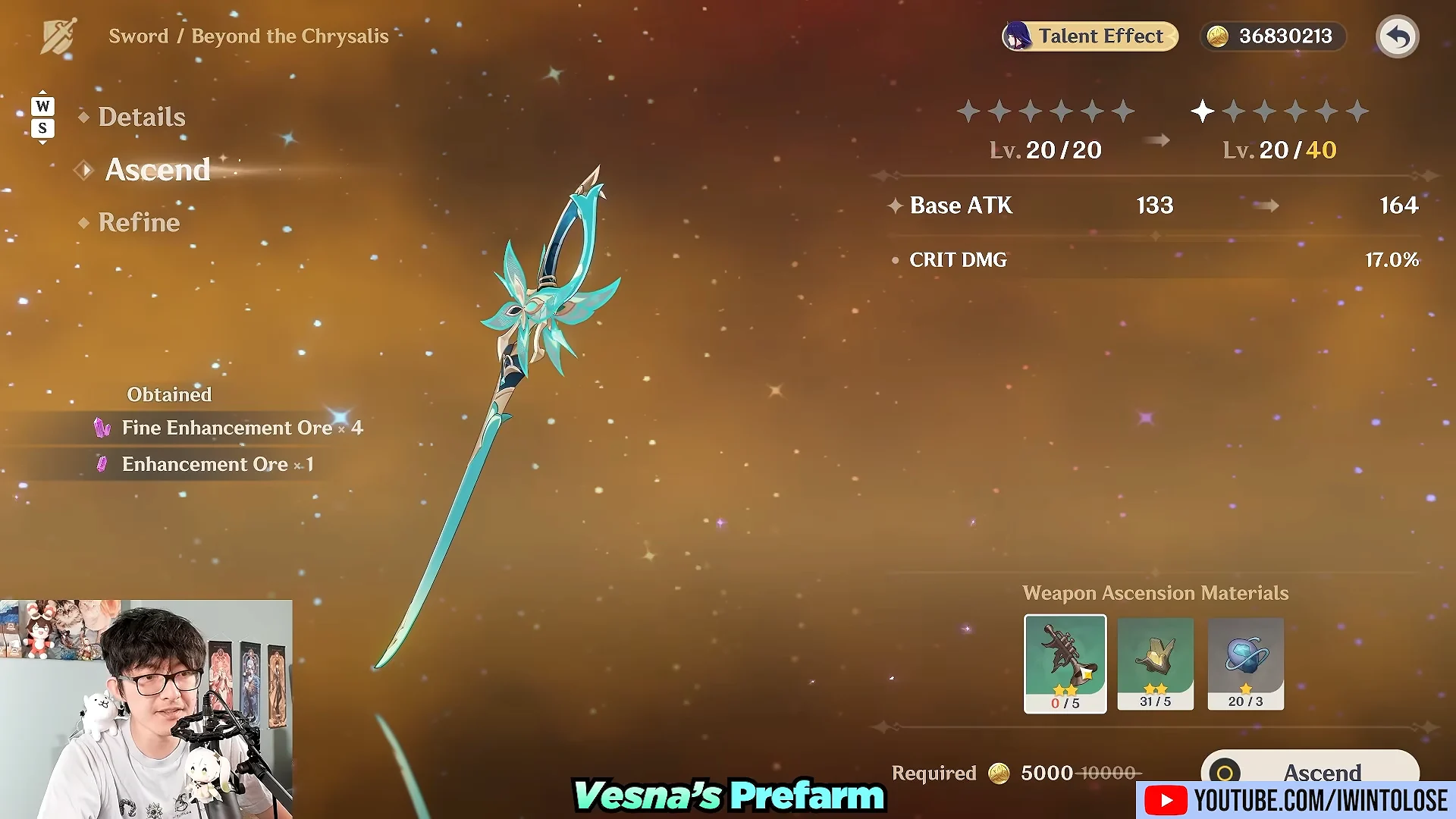 Talents and Weapon Materials