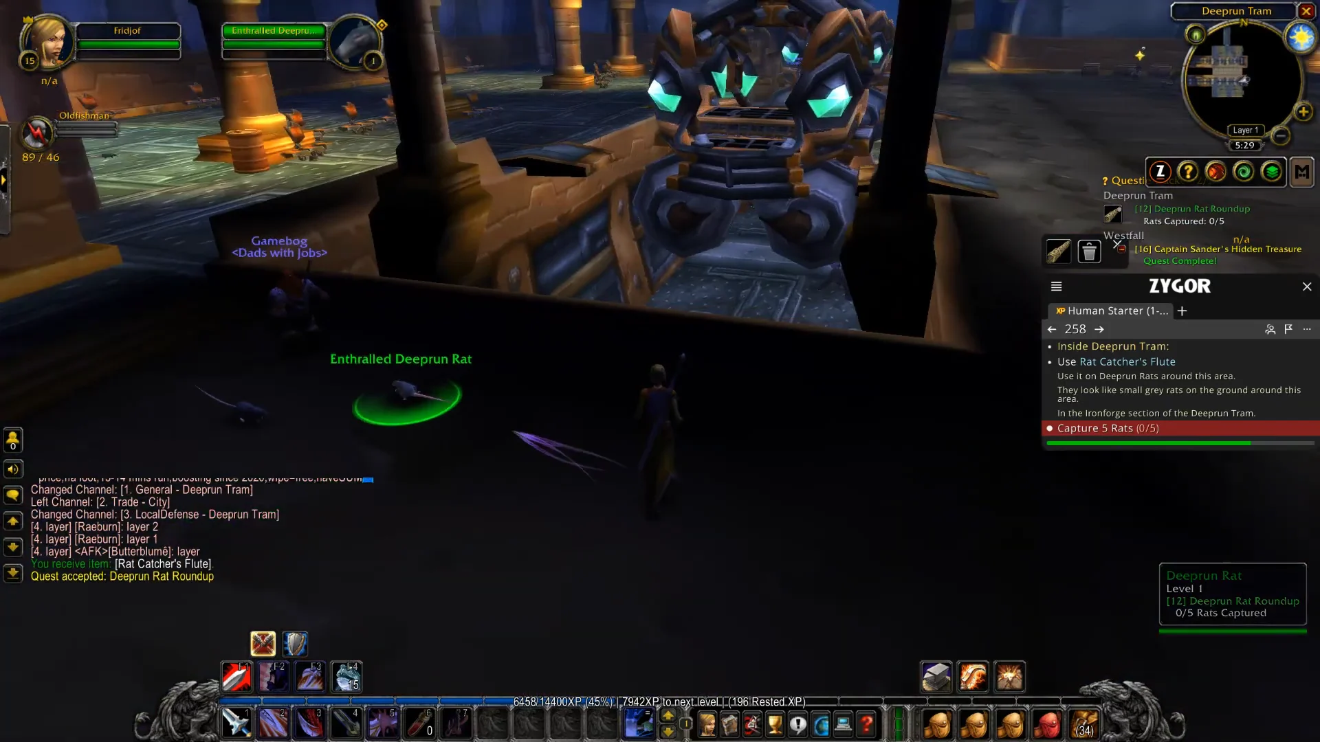 Attempting Rat Flute Usage