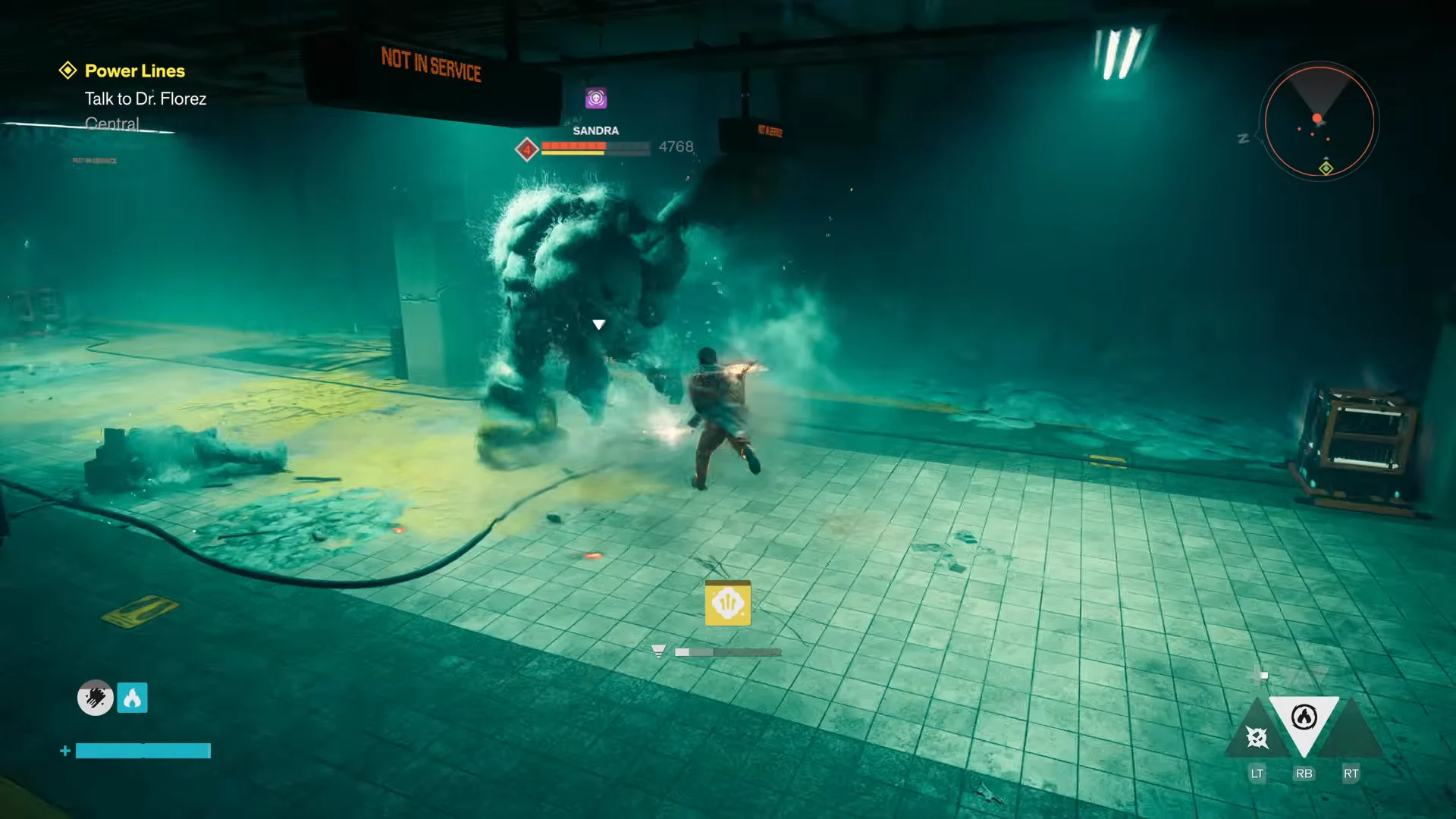 Sandra Boss Battle & Evacuation Power Station