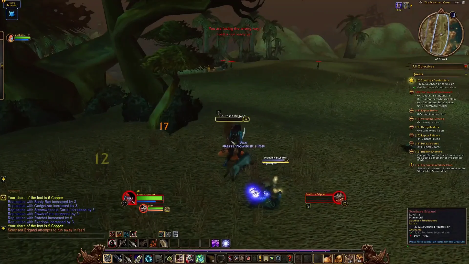 Finishing Combat Objectives