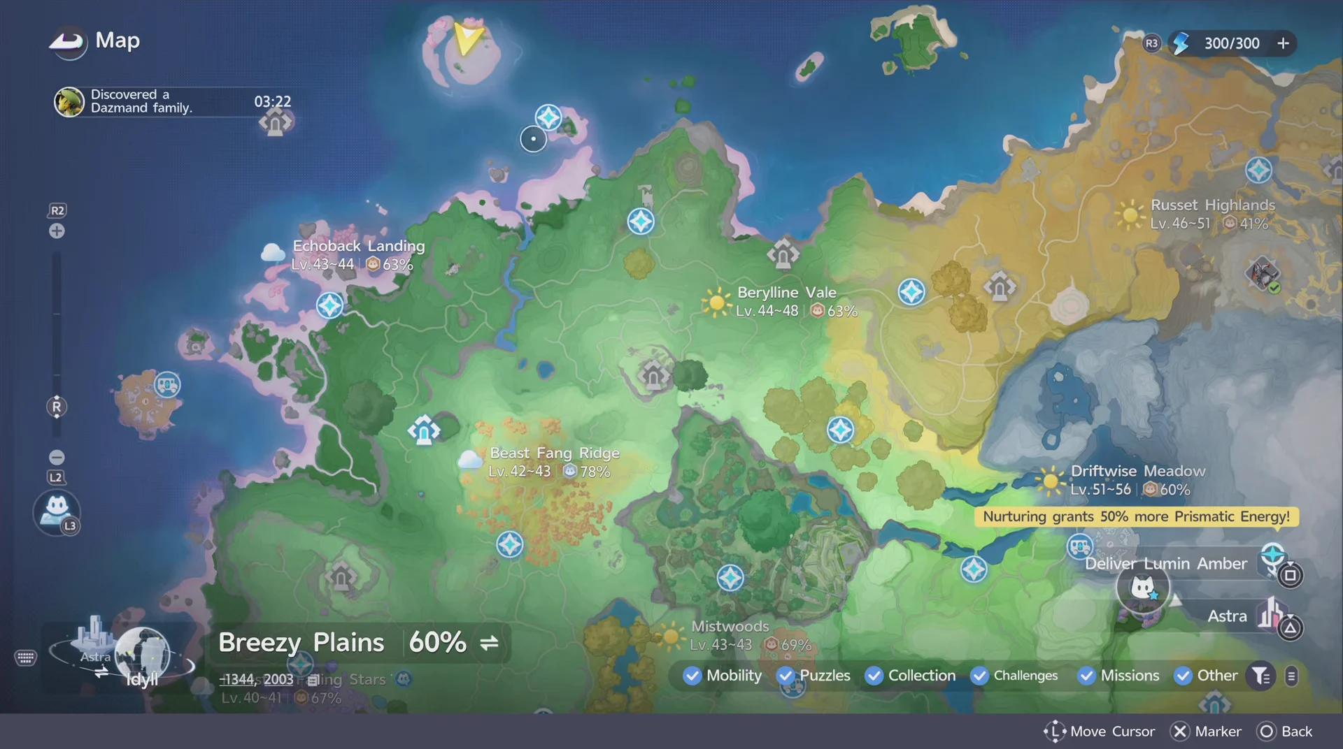 Map location display