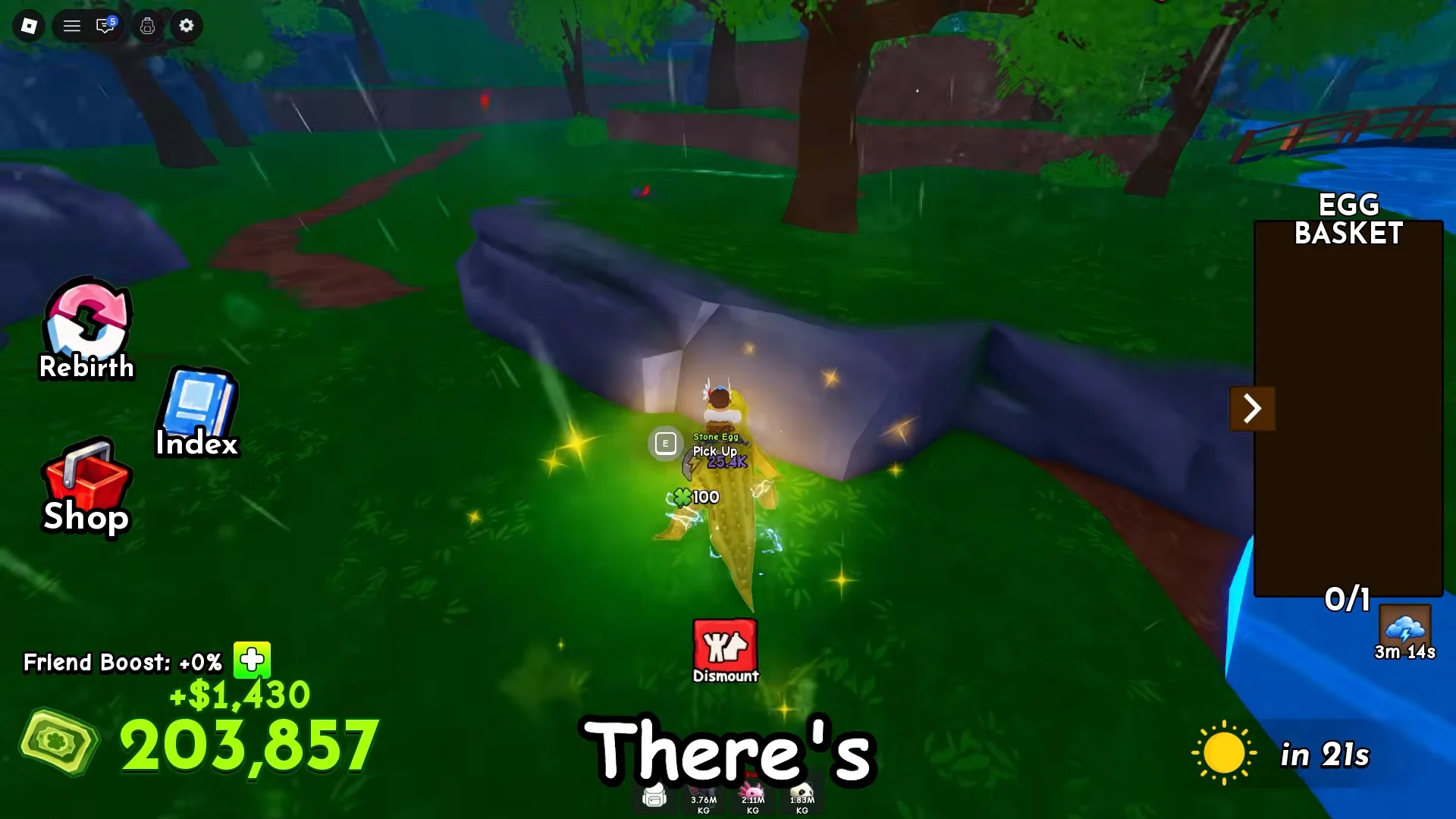 Finding a 100 Luck Egg