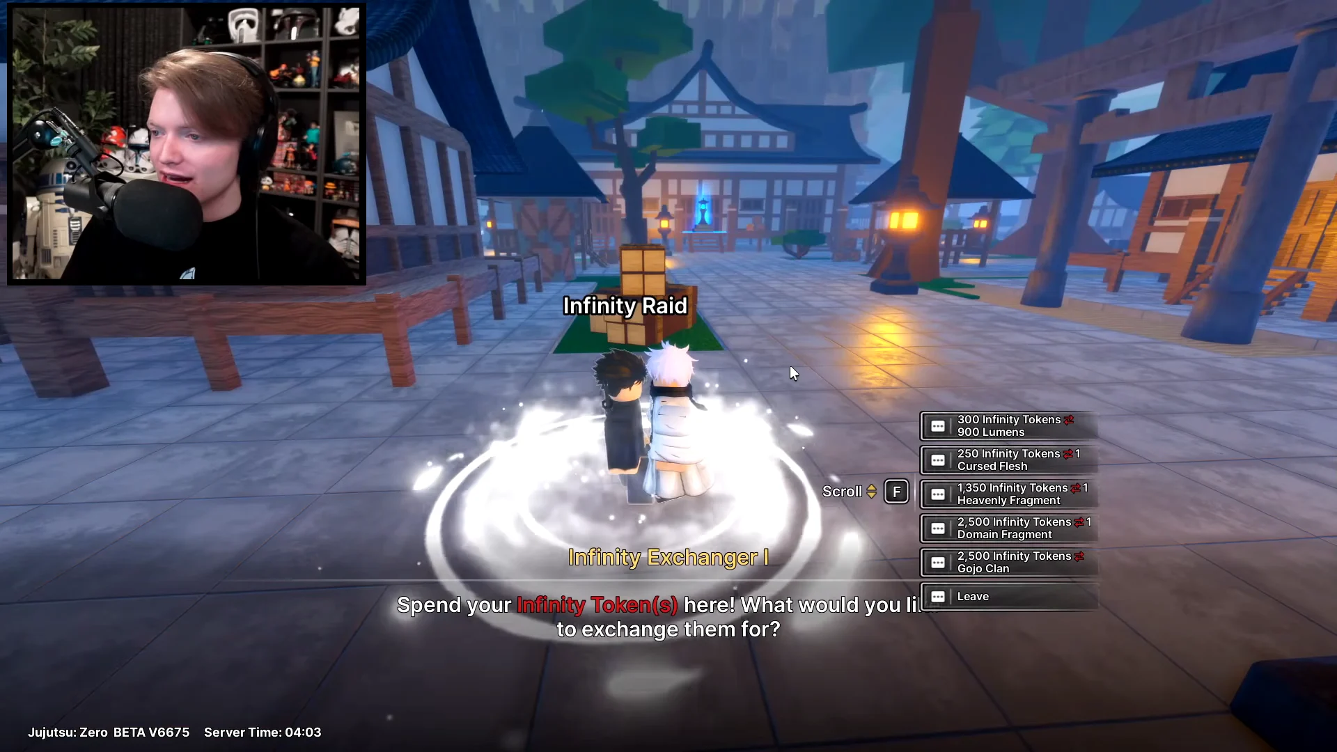 Infinity Exchanger NPC
