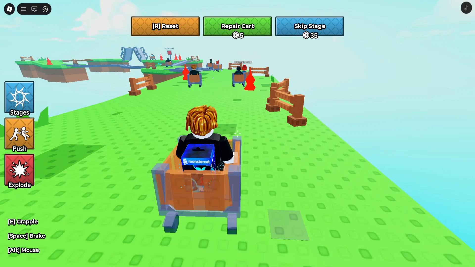 First Cart Run Begins