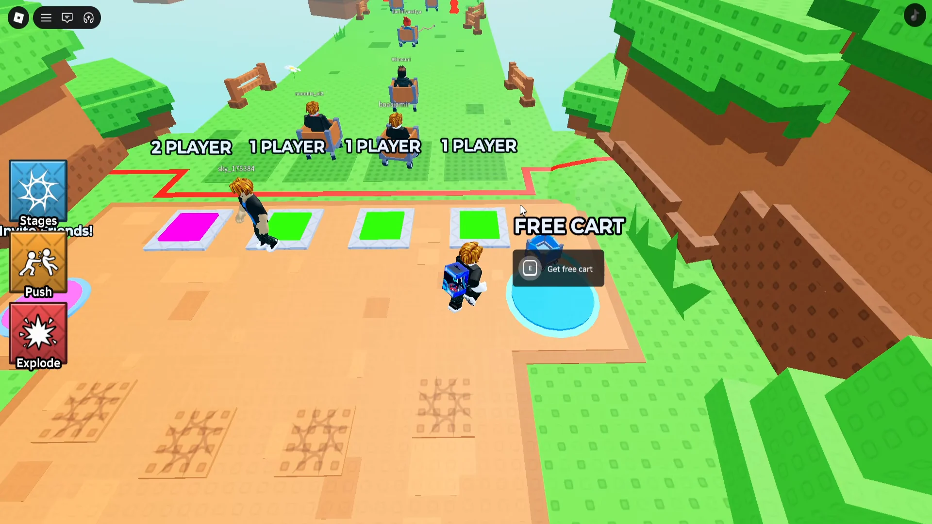 Spawn Area Selection