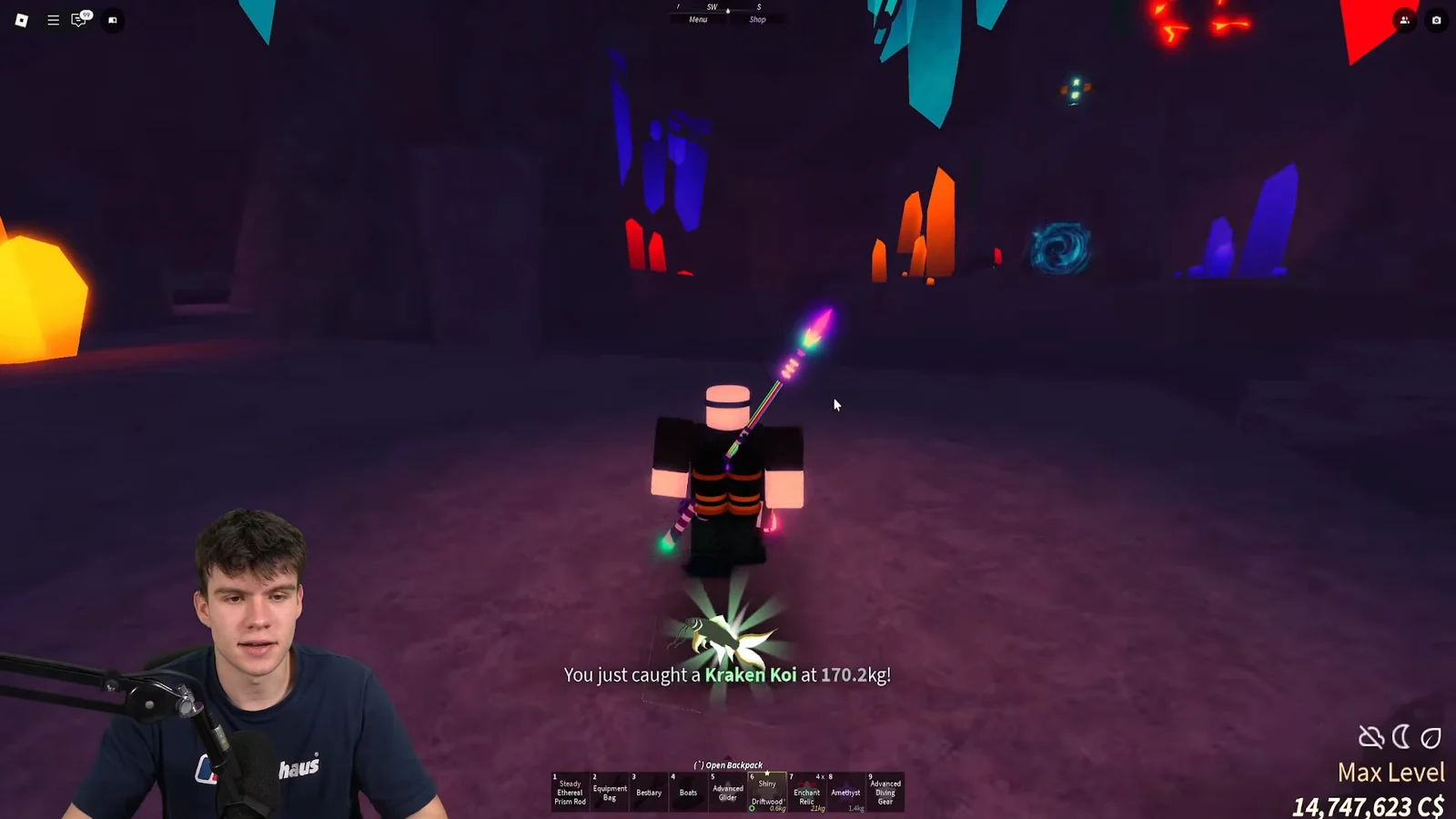 Fishing attempt