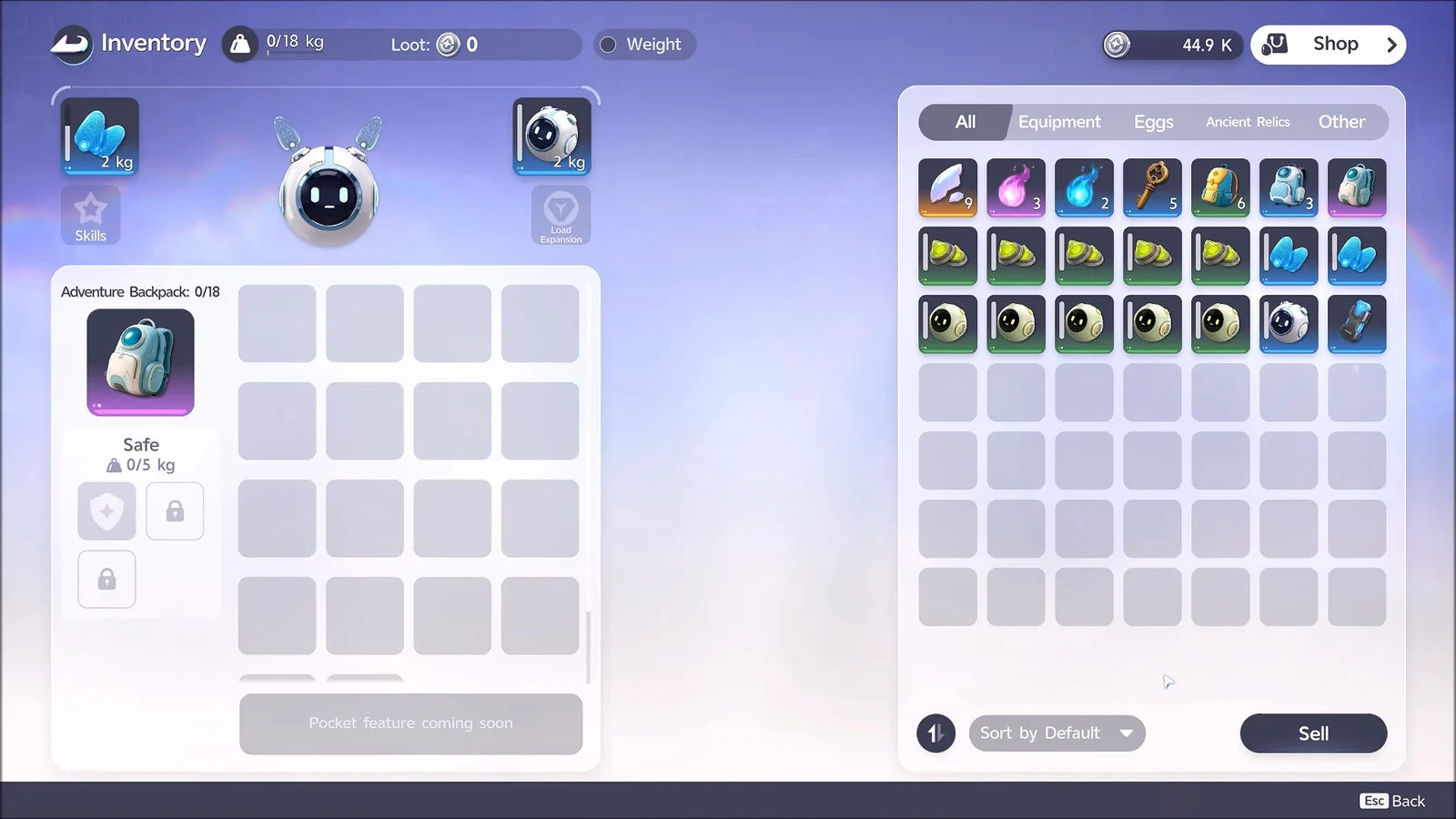 Inventory and Equipment Basics