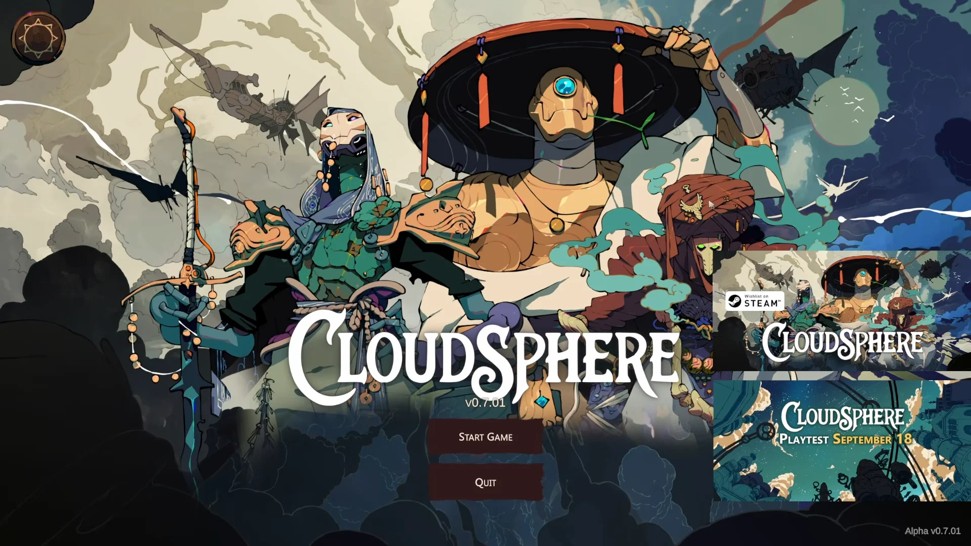 Main Menu Overview