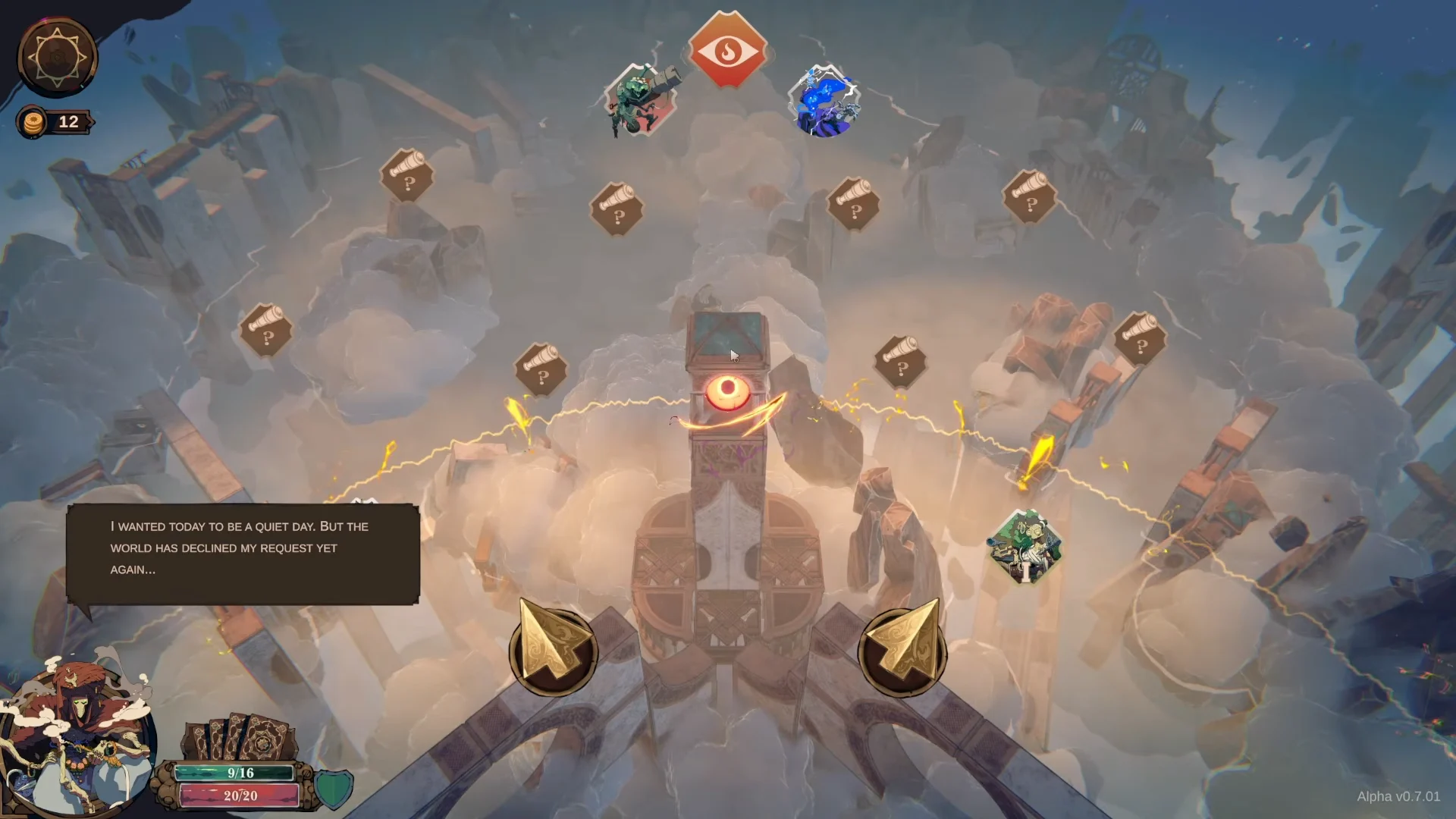 Shifting Tides Map Navigation