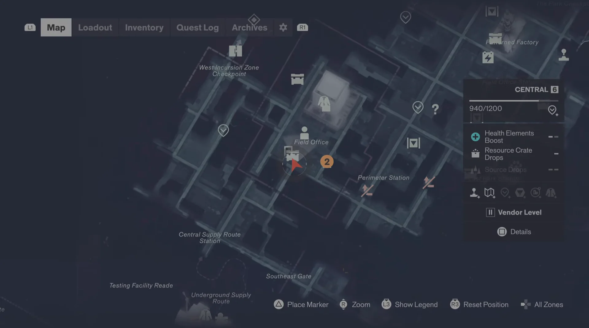 Map overview