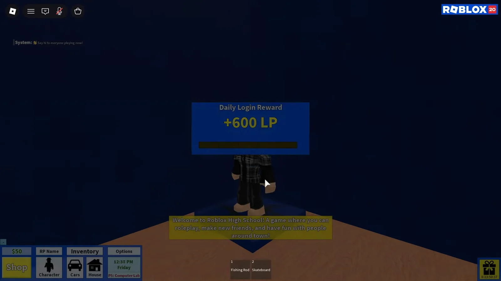 Login & Navigation
