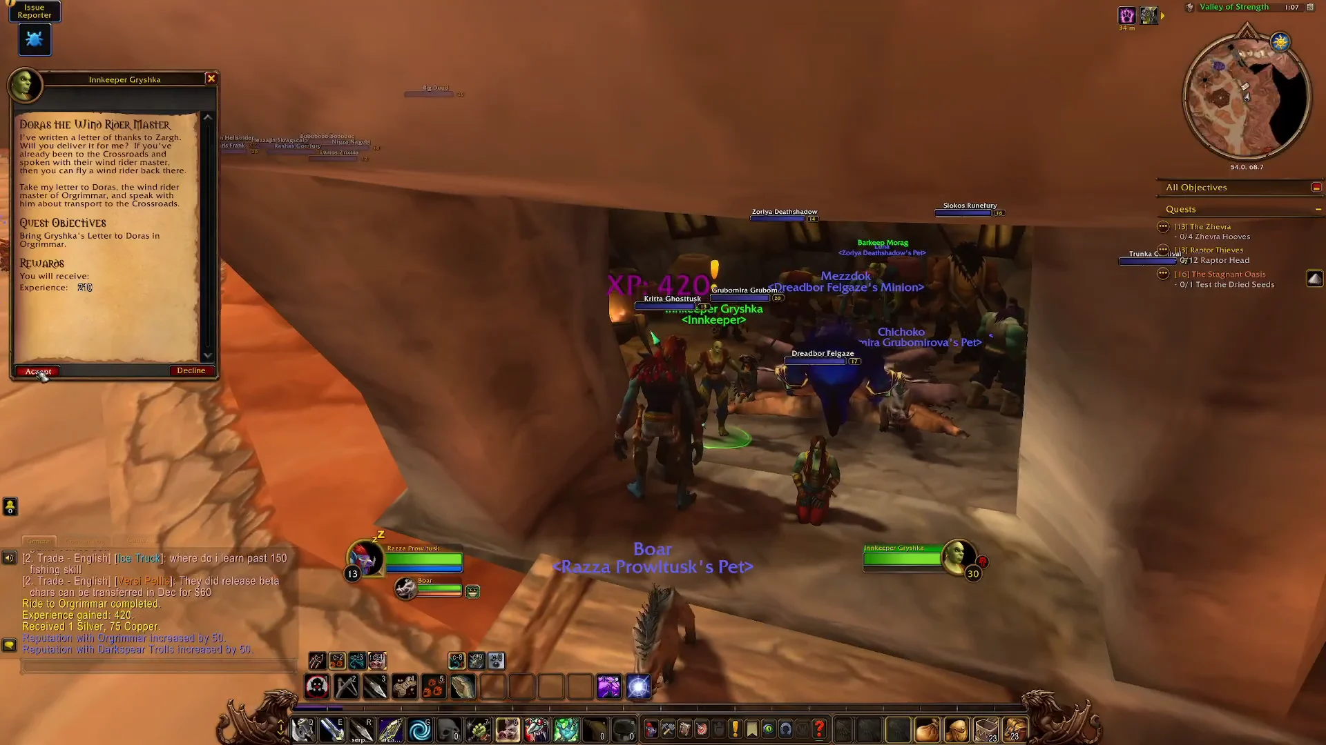 Quest Hand-In