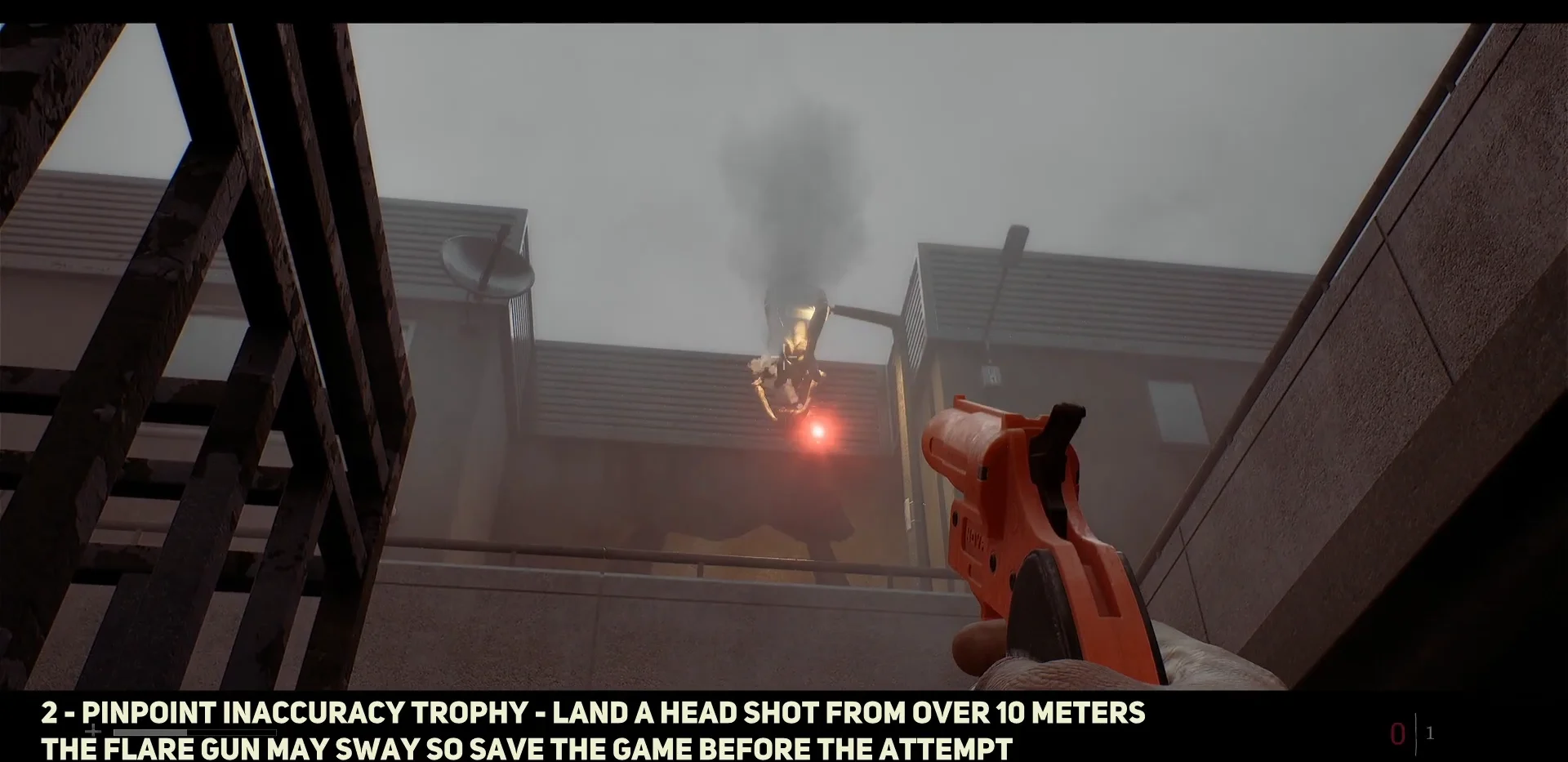Long-range headshot & trophy pop